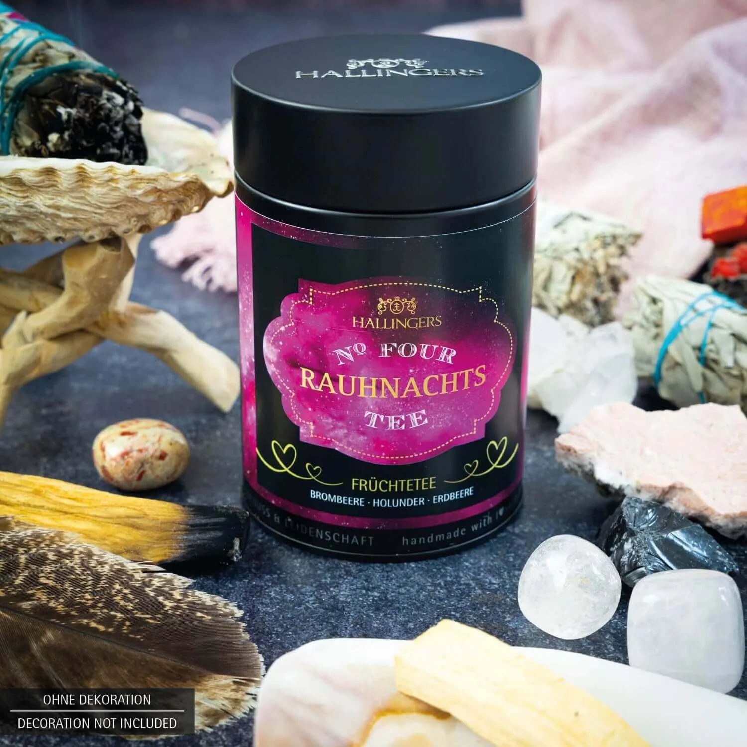 FRÜCHTETEE IN DER GESCHENK-DOSE - Loser Früchte-Tee mit fruchtigem Aroma, stilvoll verpackt in einer hochwertigen Geschenk-Dose. Die besondere Geschenkidee für Teeliebhaber, Genießer & entspannte Genussmomente
