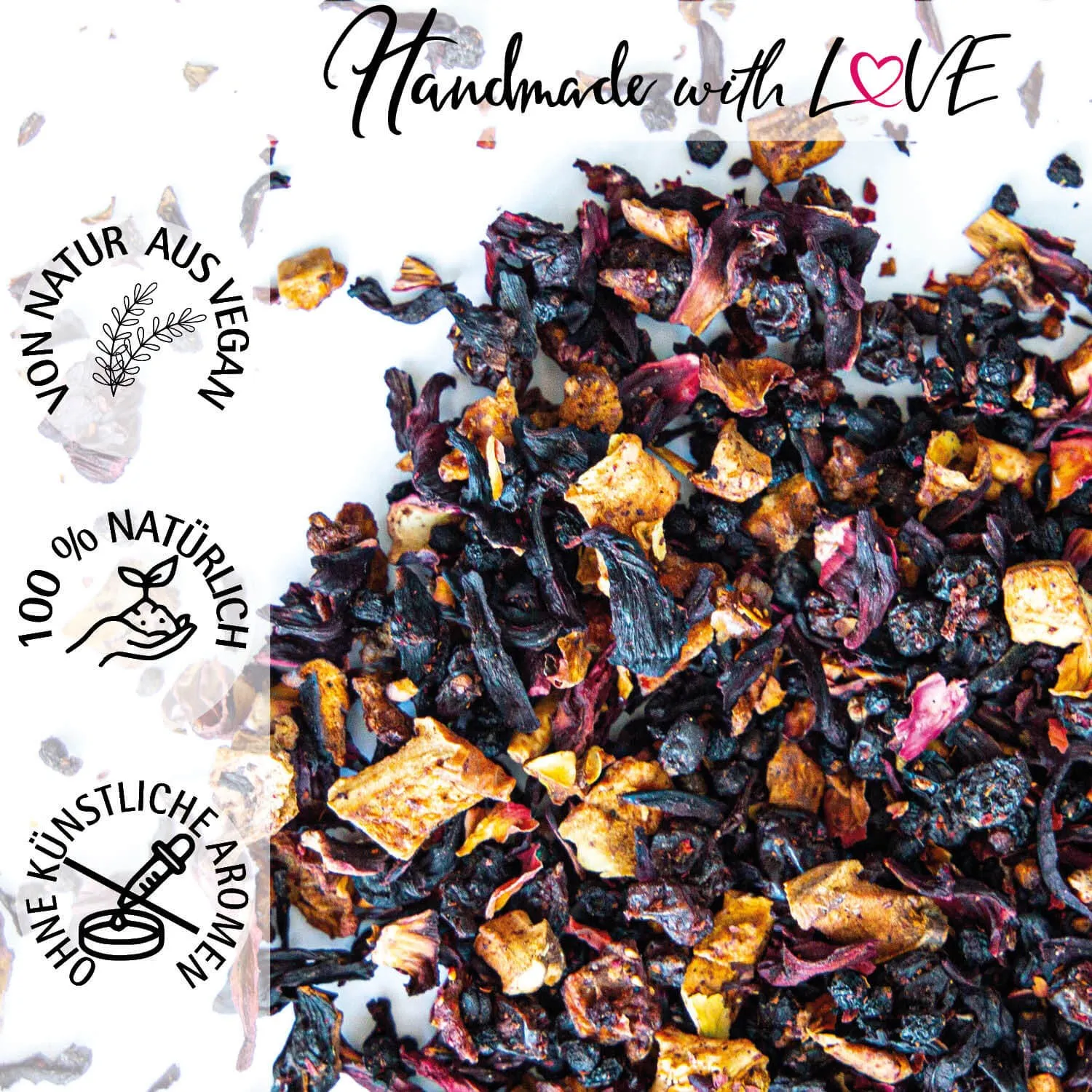 Rauhnacht No. Four - IV (mit Hibiskus,  Apfel & Beeren) - Früchtetee, loser Tee Geschenkdose