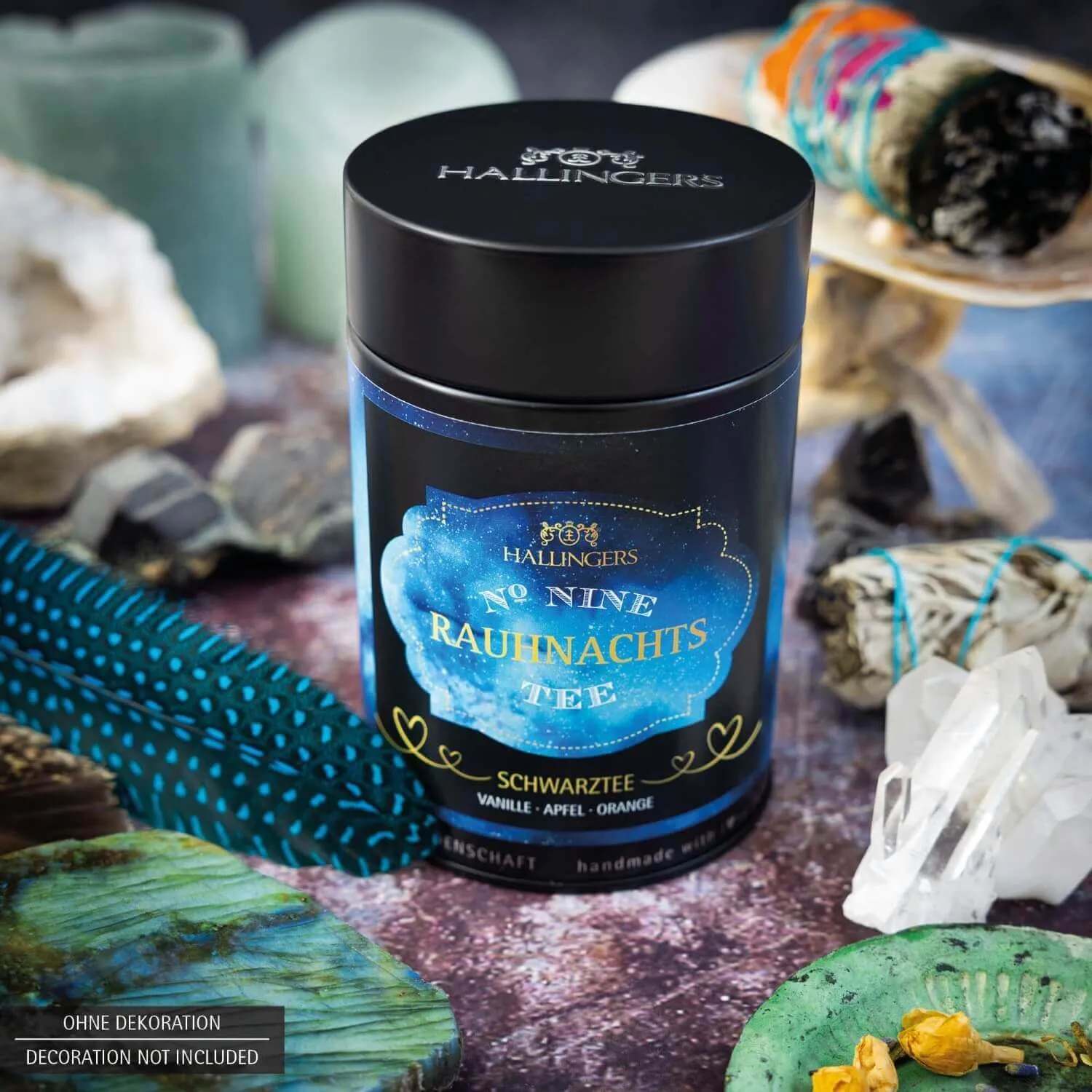 SCHWARZER TEE IN DER GESCHENK-DOSE - Loser Schwarztee mit aromatischem Geschmack, stilvoll verpackt in einer hochwertigen Geschenk-Dose. Die besondere Geschenkidee für Teeliebhaber, Genießer & entspannte Genussmomente
