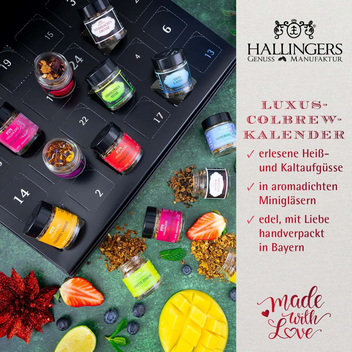 VIELFALT TASSE FÜR TASSE - Edition \Tee & ColdBrew Eistee\: Vergiss Tee-Sets voller Standardmischungen - echter Teegenuss entsteht, wo jede Sorte durch Charakter, Qualität & außergewöhnlichen Geschmack überzeugt