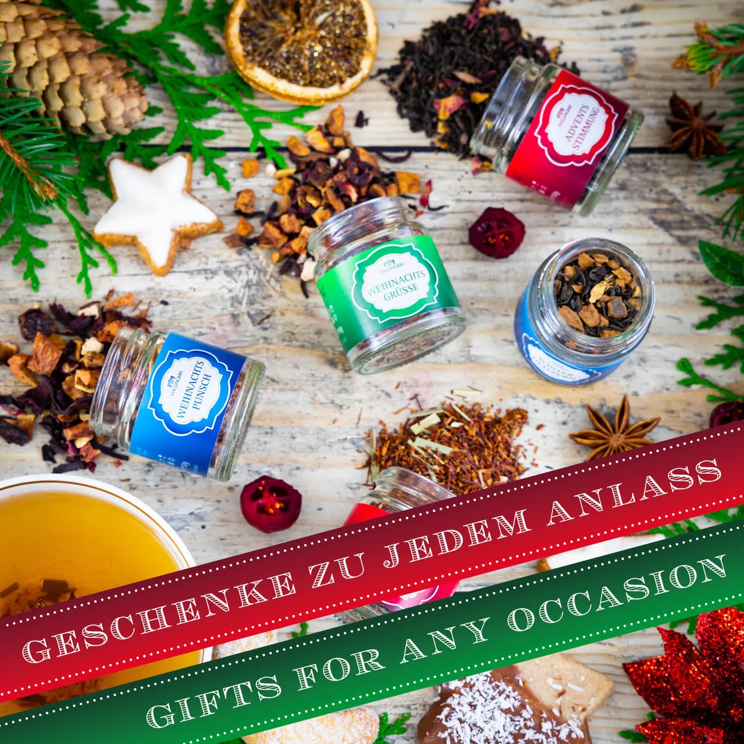 FÜR BESONDERE MENSCHEN & ANLÄSSE - Die besondere Geschenkidee für Frauen, Männer, Freunde, Familie, Kollegen & besondere Lieblingsmenschen. Perfekt für Weihnachten, Nikolaus, Winter, Advent, festliche Überraschungen & besinnliche Genussmomente