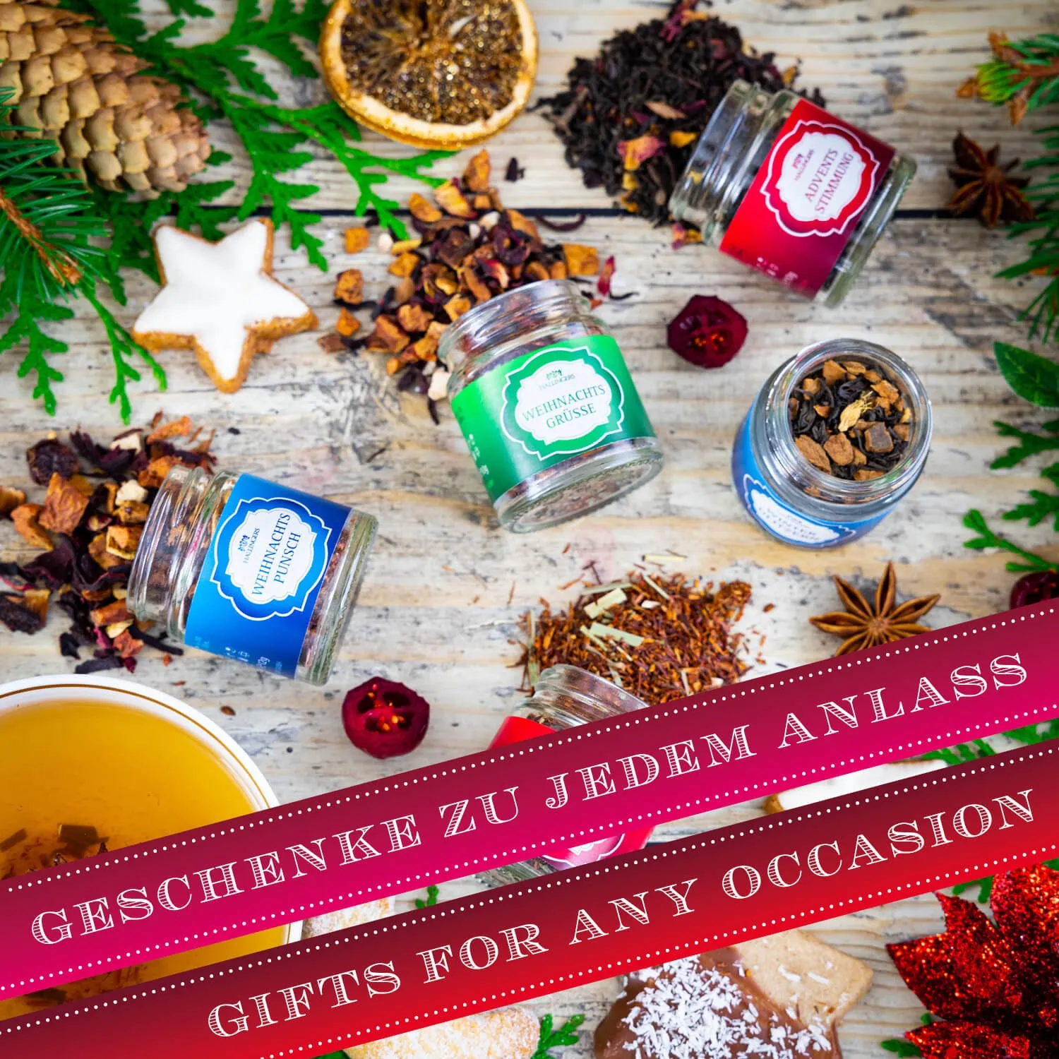 FÜR BESONDERE MENSCHEN & ANLÄSSE - Die besondere Geschenkidee für Frauen, Männer, Freunde, Familie, Kollegen & besondere Lieblingsmenschen. Perfekt für Weihnachten, Nikolaus, Winter, Advent, festliche Überraschungen & besinnliche Genussmomente
