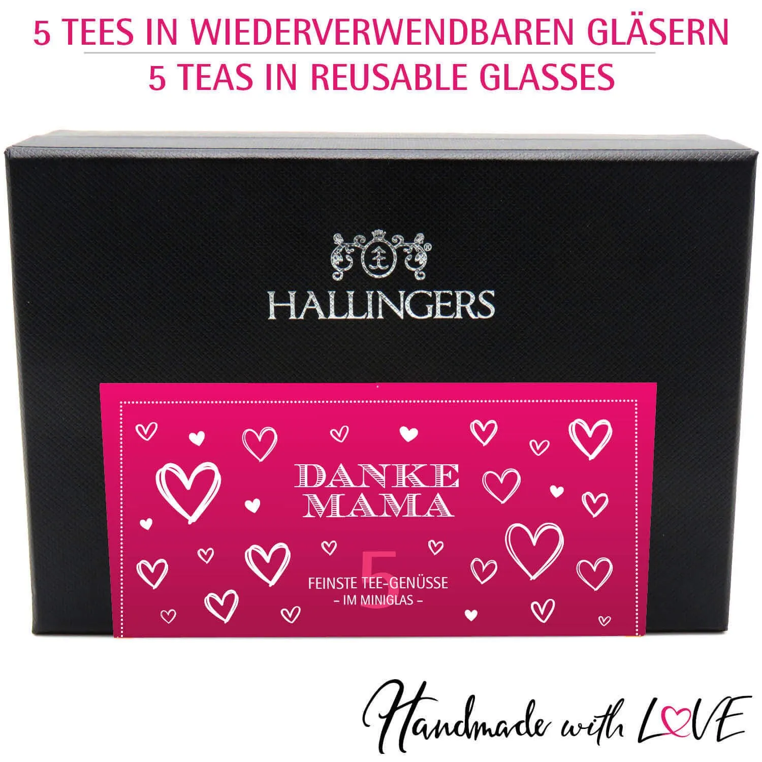 Danke Mama - Tee-Set, 5x loser Tee Geschenkbox