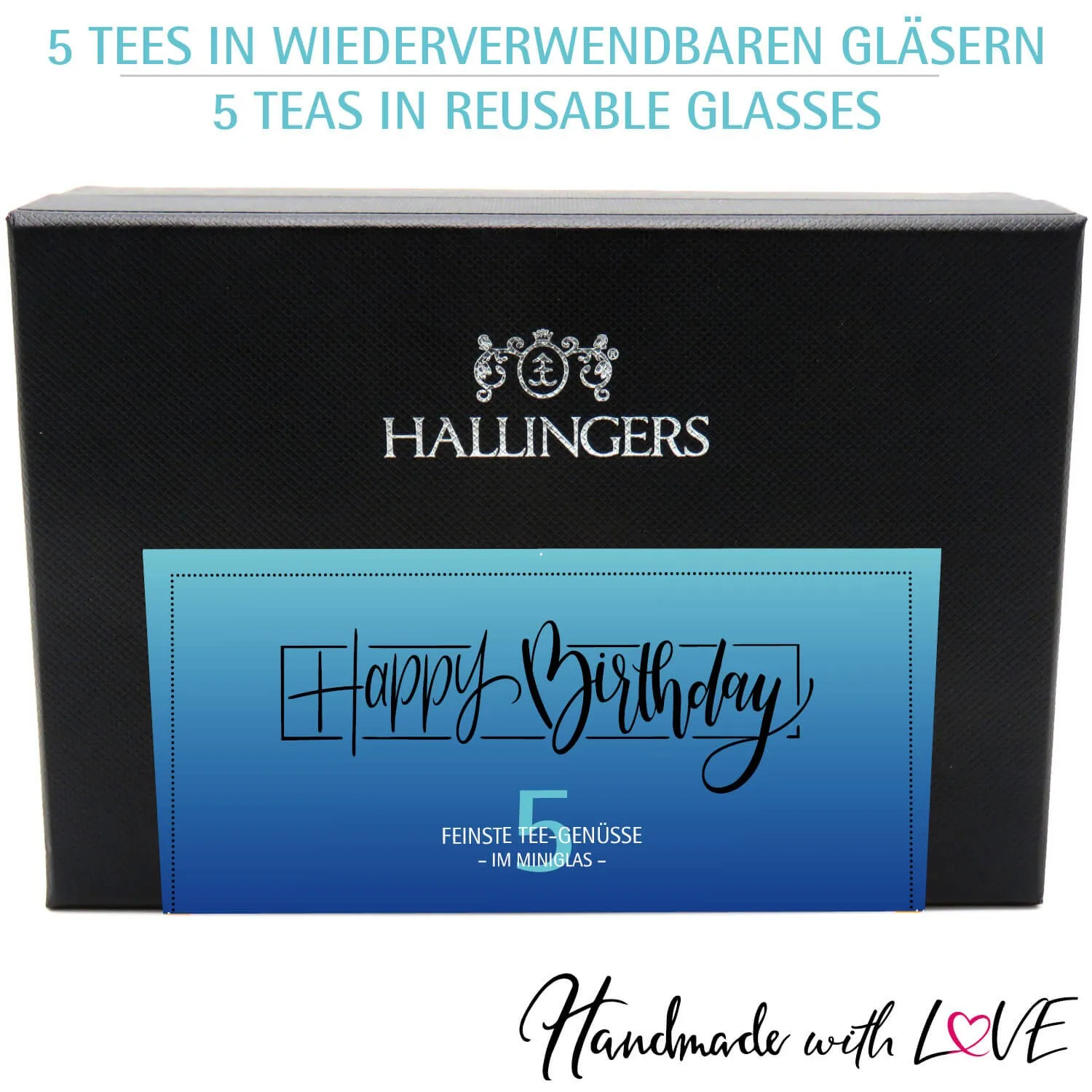 Happy Birthday - Tee-Set, 5x loser Tee Geschenkbox
