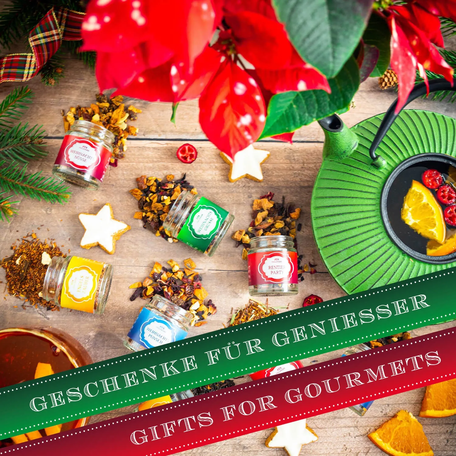 FÜR BESONDERE MENSCHEN & ANLÄSSE - Die besondere Geschenkidee für Frauen, Männer, Freunde, Familie, Kollegen & besondere Lieblingsmenschen. Perfekt für Weihnachten, Nikolaus, Winter, Advent, festliche Überraschungen & besinnliche Genussmomente