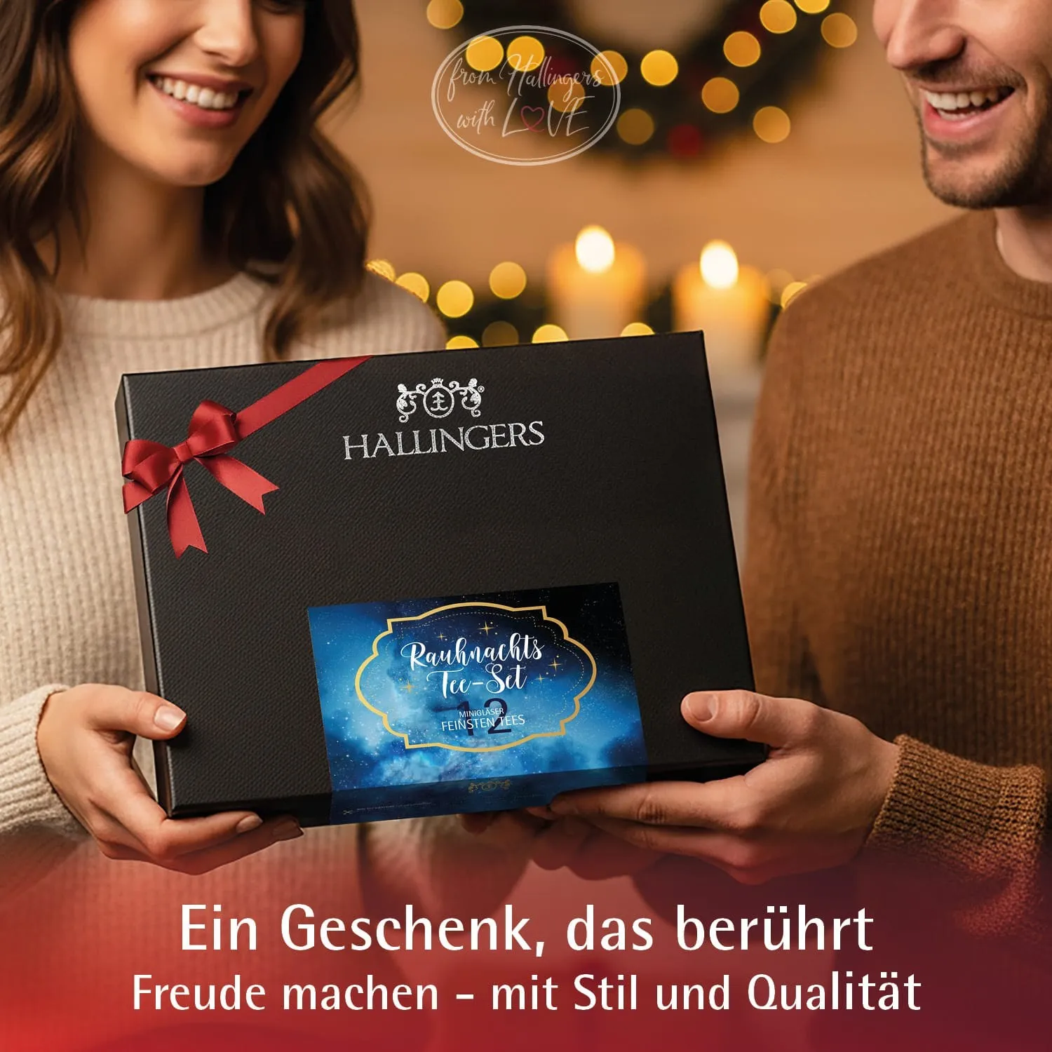 Rauhnachts-Tee-Set - Tee-Set, 12x loser Tee Geschenkbox