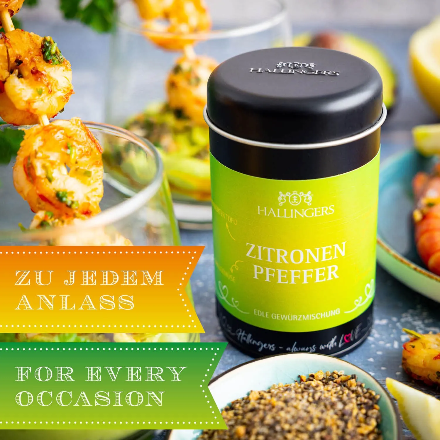 BESONDERS STATT GEWÖHNLICH - Edition \Spritziger Zitronen-Pfeffer\: Vergiss austauschbaren Pfeffer ohne Persönlichkeit - außergewöhnlicher Genuss beginnt dort, wo Qualität, Herkunft und Aroma wichtiger sind als Masse und Produktionskosten