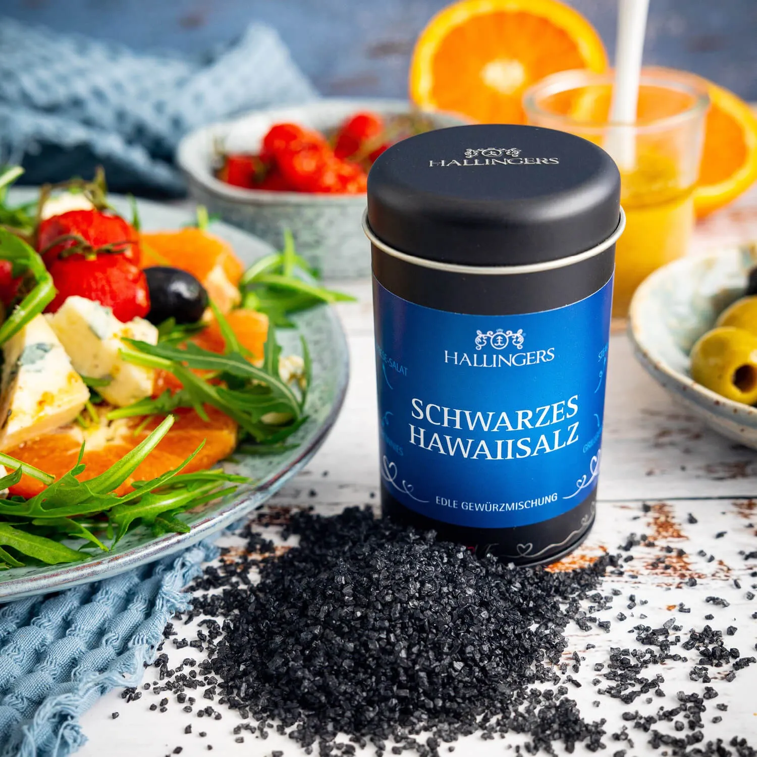 SALZ IN DER GESCHENK-DOSE - Gourmet-Salz in hochwertiger Qualität zum Verfeinern, Würzen & Kochen, stilvoll verpackt in einer edlen Geschenk-Dose. Die besondere Geschenkidee für Feinschmecker, Hobbyköche & genussvolle Momente