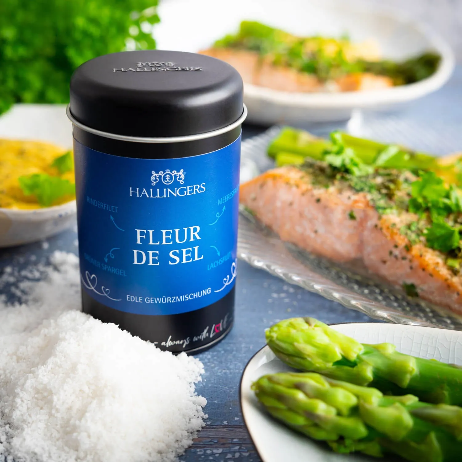 SALZ IN DER GESCHENK-DOSE - Gourmet-Salz in hochwertiger Qualität zum Verfeinern, Würzen & Kochen, stilvoll verpackt in einer edlen Geschenk-Dose. Die besondere Geschenkidee für Feinschmecker, Hobbyköche & genussvolle Momente