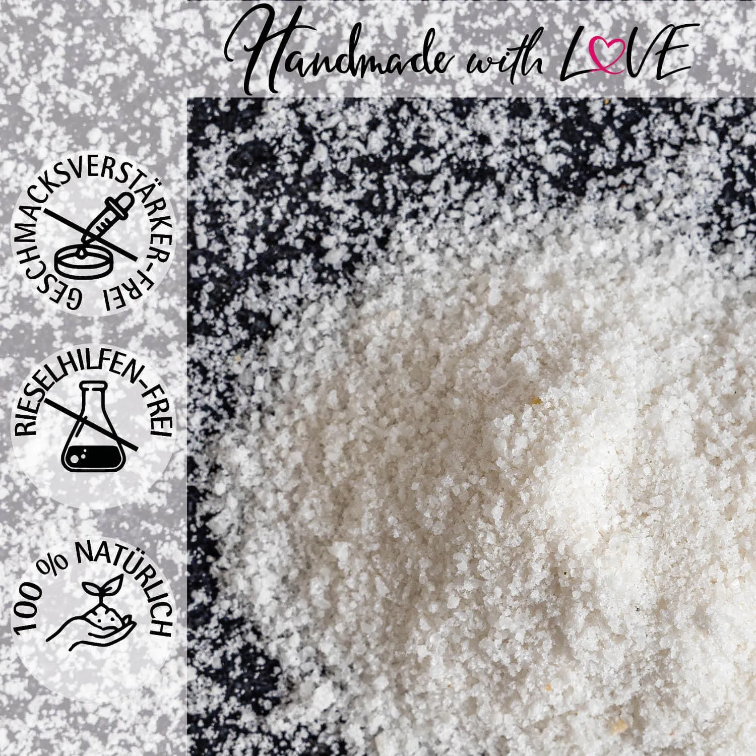 Fleur de Sel (für Rinderfilet, Meeresfrüchte & Lachs) - Salz, zum Kochen Geschenkdose