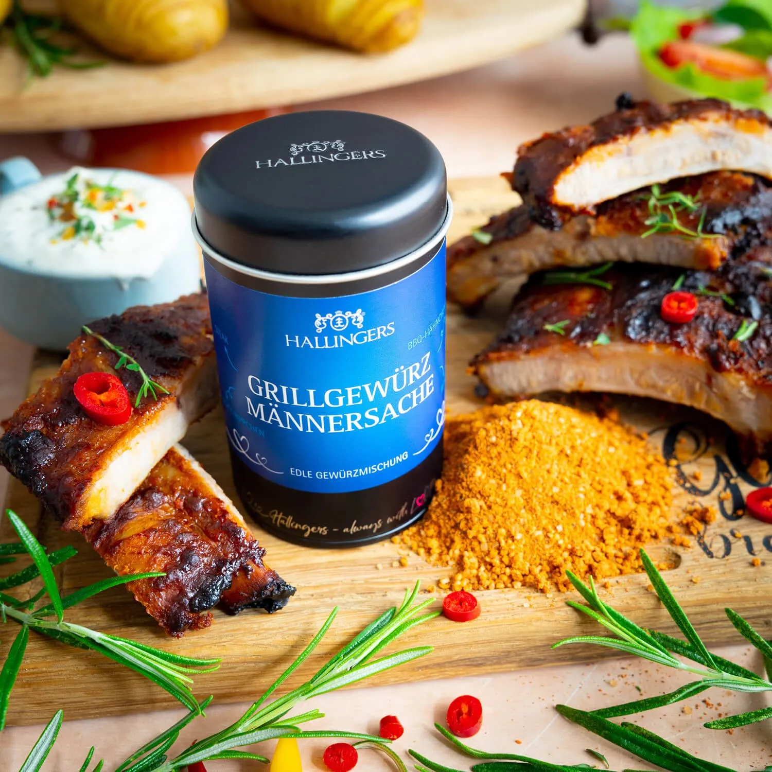 GEWÜRZMISCHUNG IN DER GESCHENK-DOSE - Hochwertige Koch-Gewürze zum Würzen, Verfeinern & kreativen Kochen, stilvoll verpackt in einer edlen Geschenk-Dose. Die besondere Geschenkidee für Feinschmecker, Hobbyköche & genussvolle Momente