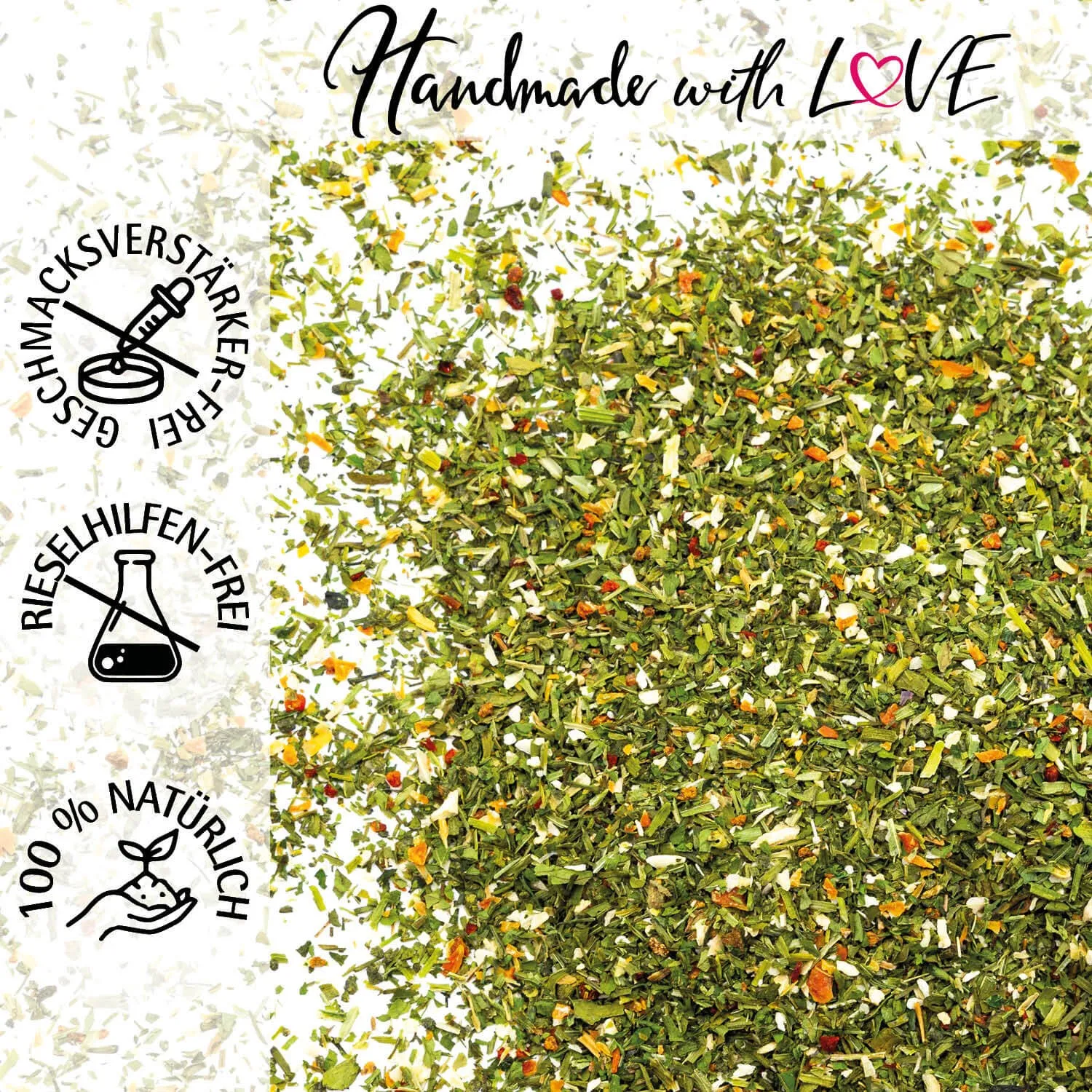 Knackiges Salatgewürz (für Salate, Vorspeisen & Dressings) - Gewürzmischung, zum Kochen Geschenkdose