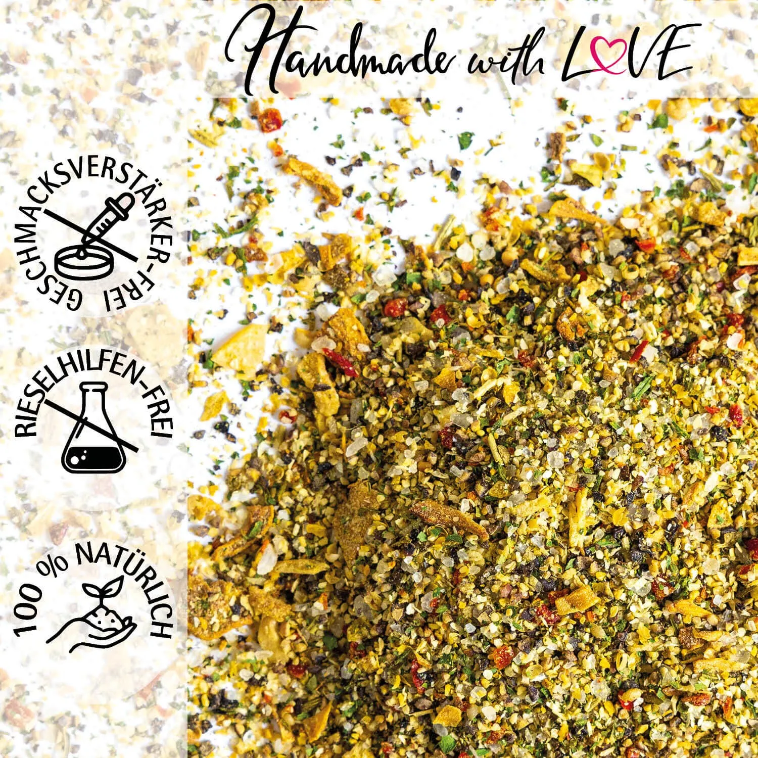 Sonniges Tomatengewürz (für Pizza, Pasta & Anti-Pasti) - Gewürzmischung, zum Kochen Geschenkdose