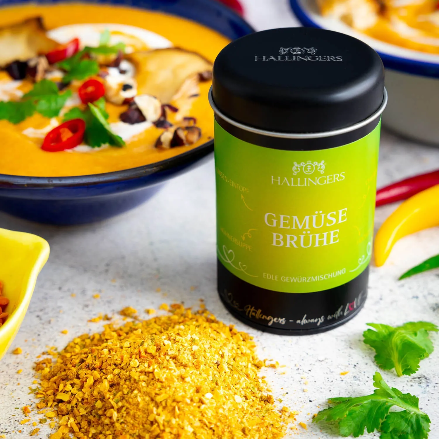GEWÜRZMISCHUNG IN DER GESCHENK-DOSE - Hochwertige Koch-Gewürze zum Würzen, Verfeinern & kreativen Kochen, stilvoll verpackt in einer edlen Geschenk-Dose. Die besondere Geschenkidee für Feinschmecker, Hobbyköche & genussvolle Momente