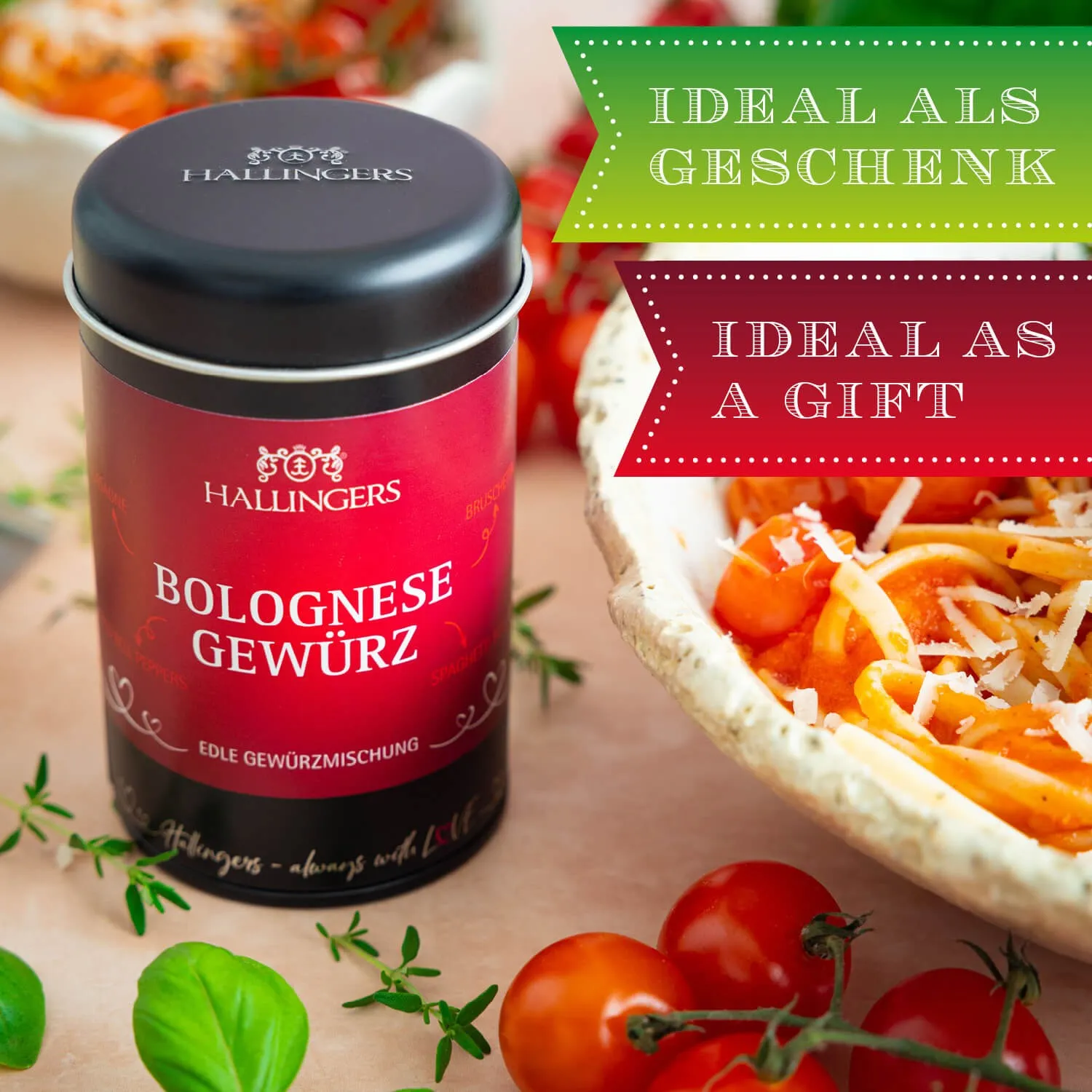 BESONDERS STATT GEWÖHNLICH - Edition \Bolognese\: Schluss mit Gewürzmischungen, die alle gleich schmecken - Unterschied zeigt sich, wo Qualität, Intensität & ausgewählte Zutaten wichtiger sind als niedrige Produktionskosten