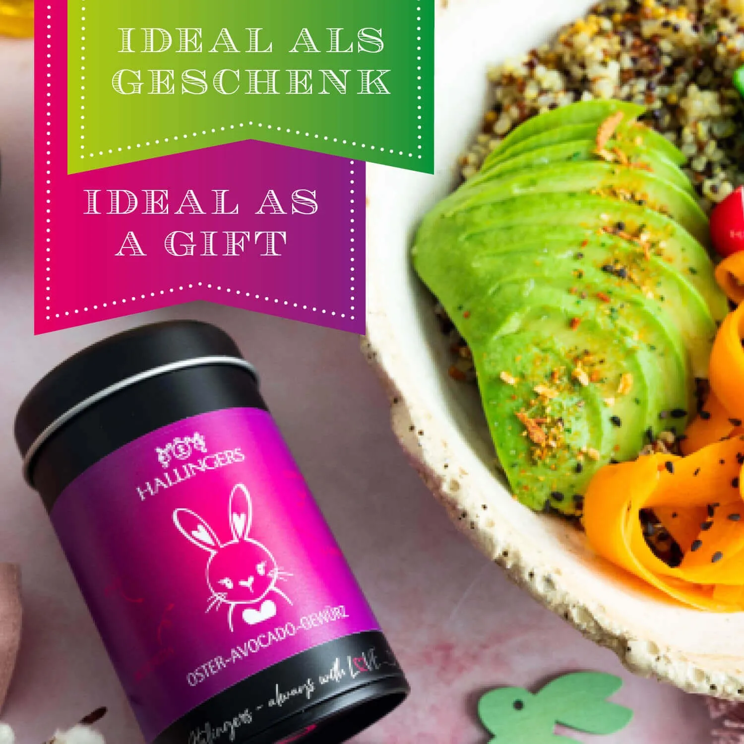 BESONDERS STATT GEWÖHNLICH - Edition \Oster Avocado Gewürz\: Schluss mit Gewürzmischungen, die alle gleich schmecken - Unterschied zeigt sich, wo Qualität, Intensität & ausgewählte Zutaten wichtiger sind als niedrige Produktionskosten