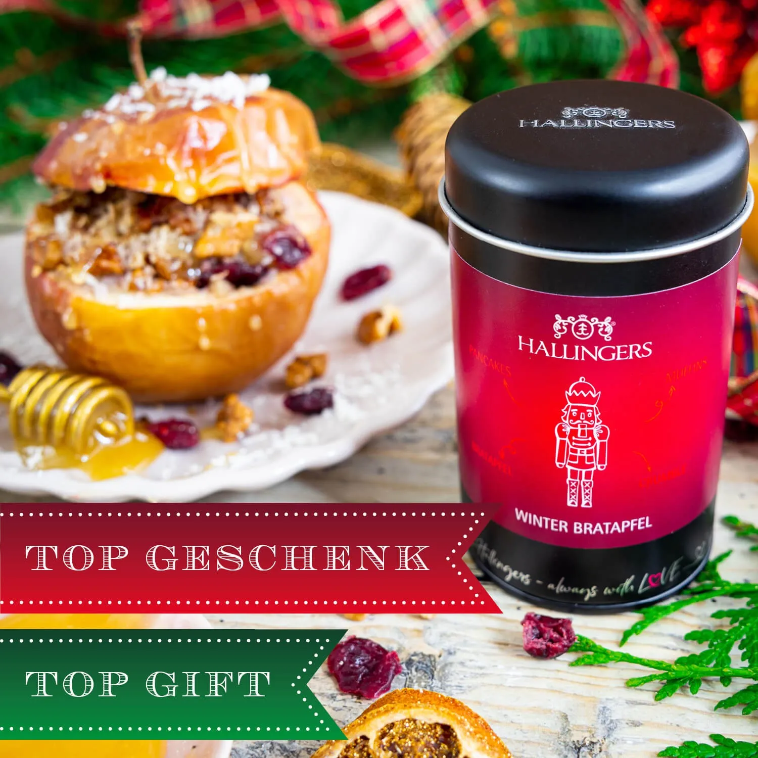 BESONDERS STATT GEWÖHNLICH - Edition \Winter-Bratapfel\: Schluss mit Gewürzmischungen, die alle gleich schmecken - Unterschied zeigt sich, wo Qualität, Intensität & ausgewählte Zutaten wichtiger sind als niedrige Produktionskosten