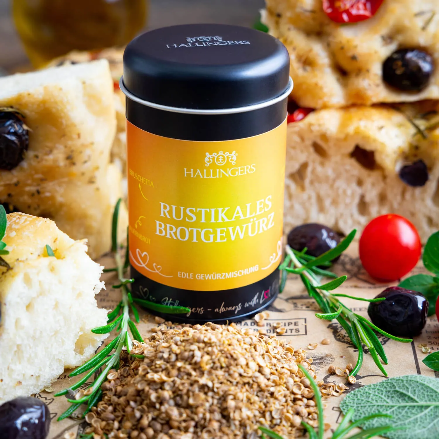 GEWÜRZMISCHUNG IN DER GESCHENK-DOSE - Hochwertige Koch-Gewürze zum Würzen, Verfeinern & kreativen Kochen, stilvoll verpackt in einer edlen Geschenk-Dose. Die besondere Geschenkidee für Feinschmecker, Hobbyköche & genussvolle Momente