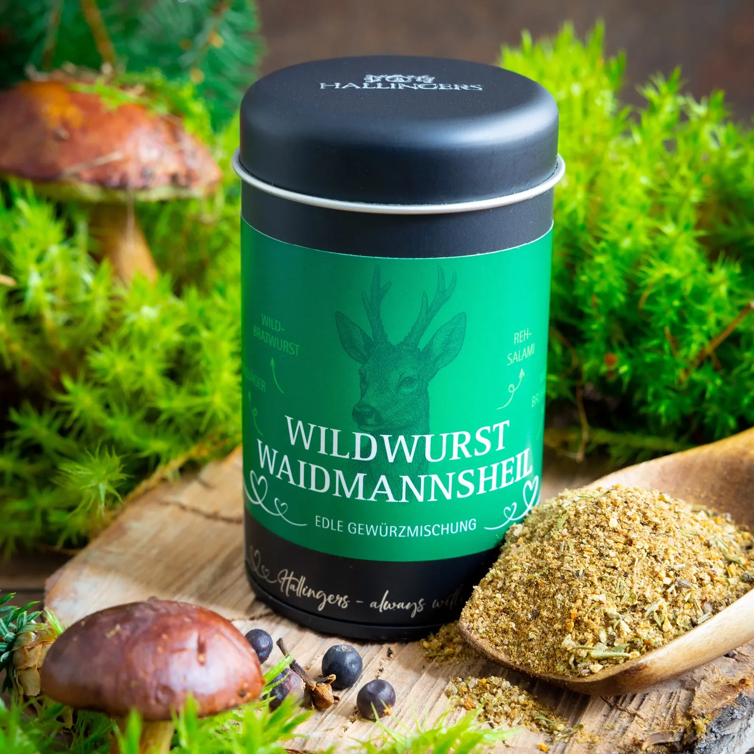 GEWÜRZMISCHUNG IN DER GESCHENK-DOSE - Hochwertige Koch-Gewürze zum Würzen, Verfeinern & kreativen Kochen, stilvoll verpackt in einer edlen Geschenk-Dose. Die besondere Geschenkidee für Feinschmecker, Hobbyköche & genussvolle Momente