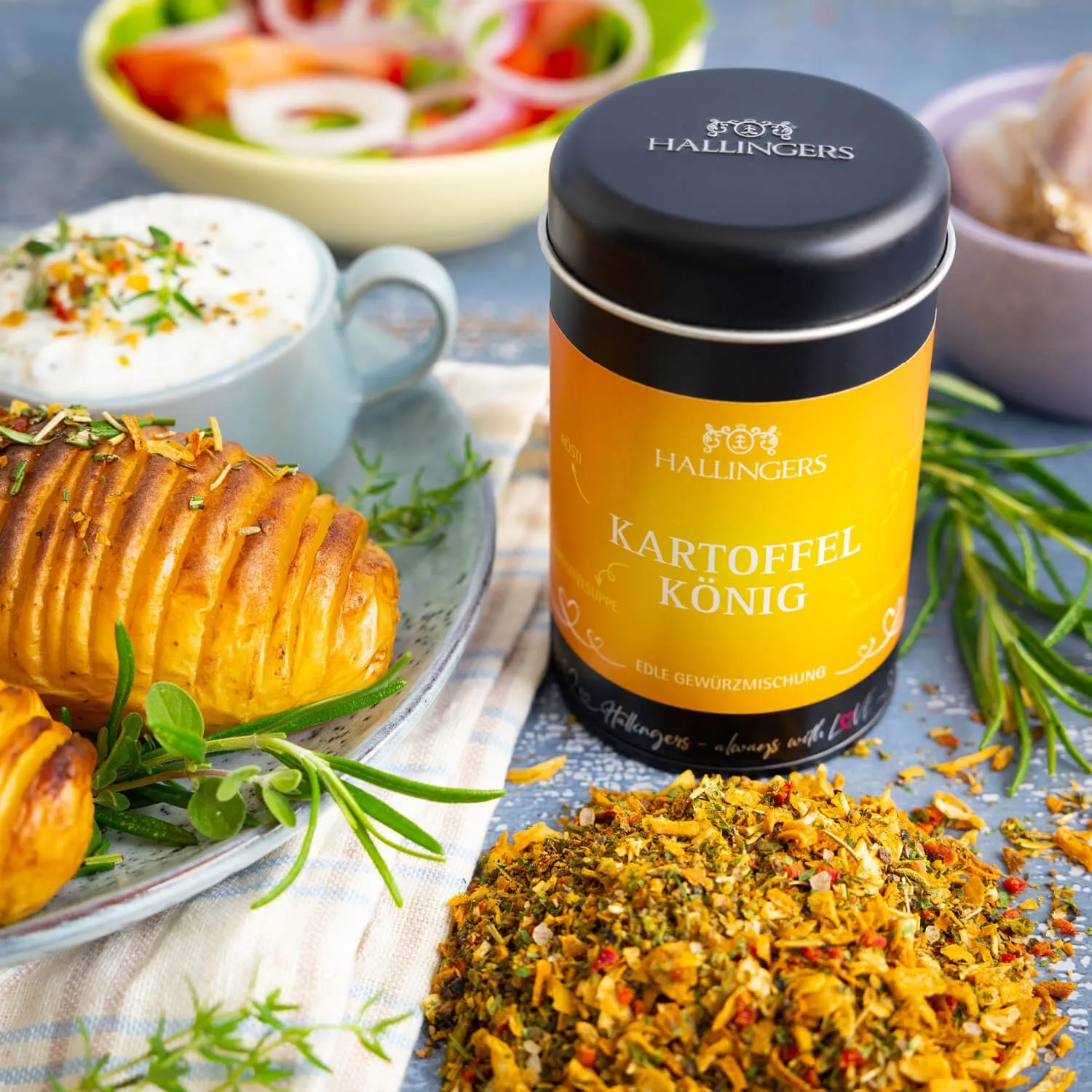 GEWÜRZMISCHUNG IN DER GESCHENK-DOSE - Hochwertige Koch-Gewürze zum Würzen, Verfeinern & kreativen Kochen, stilvoll verpackt in einer edlen Geschenk-Dose. Die besondere Geschenkidee für Feinschmecker, Hobbyköche & genussvolle Momente