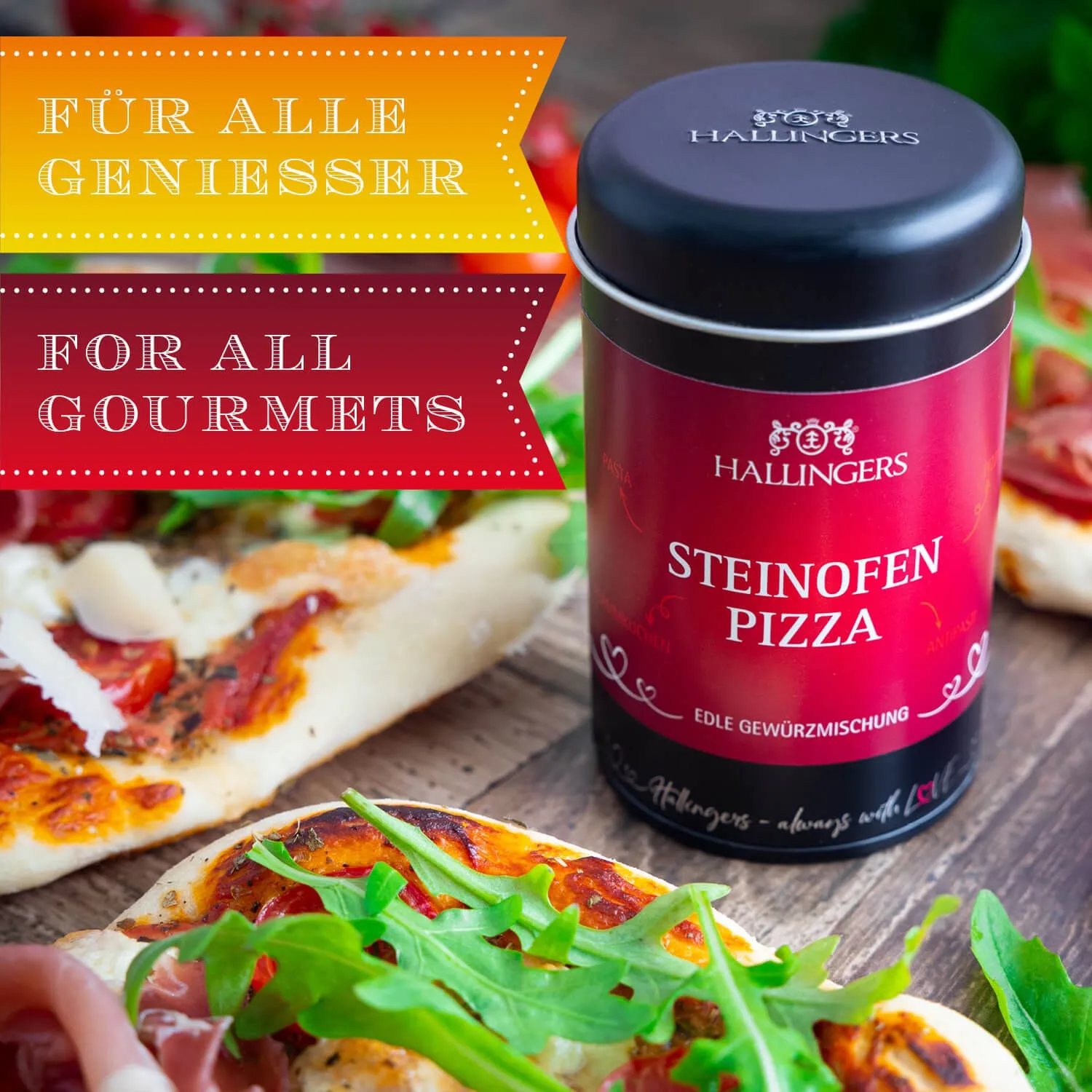 BESONDERS STATT GEWÖHNLICH - Edition \BBQ Steinofen-Pizza\: Schluss mit Gewürzmischungen, die alle gleich schmecken - Unterschied zeigt sich, wo Qualität, Intensität & ausgewählte Zutaten wichtiger sind als niedrige Produktionskosten