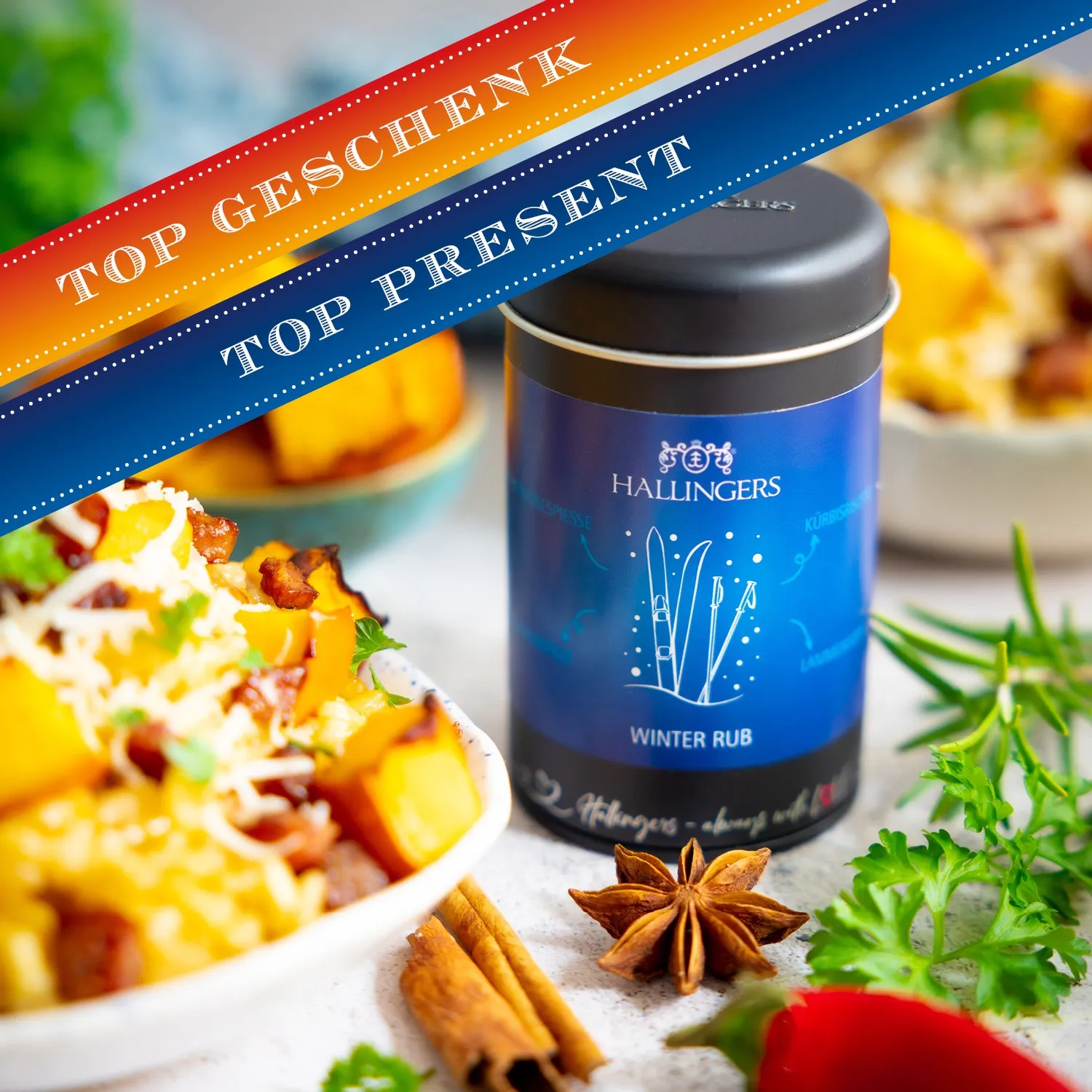 BESONDERS STATT GEWÖHNLICH - Edition \Winterrub\: Schluss mit Gewürzmischungen, die alle gleich schmecken - Unterschied zeigt sich, wo Qualität, Intensität & ausgewählte Zutaten wichtiger sind als niedrige Produktionskosten