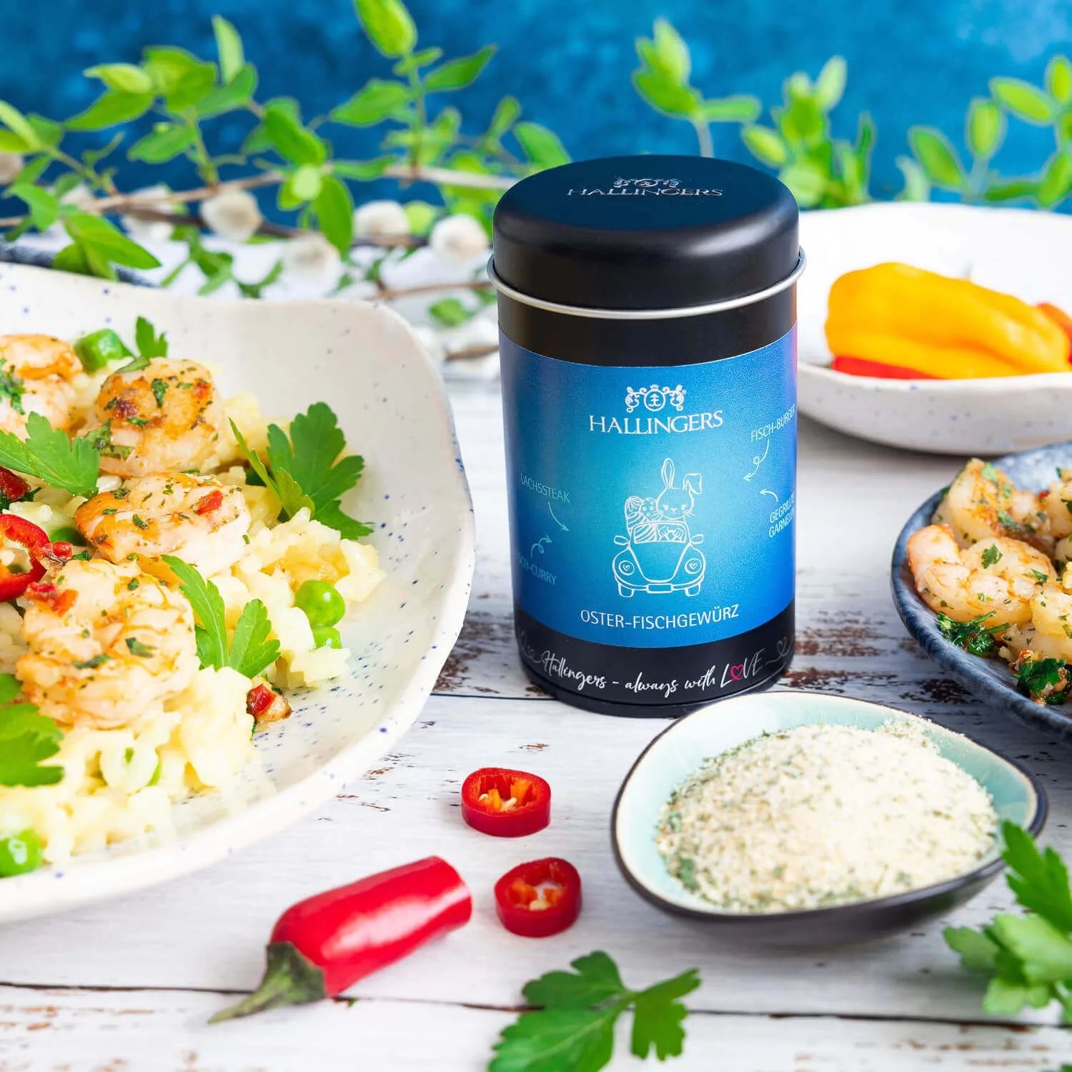 GEWÜRZMISCHUNG IN DER GESCHENK-DOSE - Hochwertige Koch-Gewürze zum Würzen, Verfeinern & kreativen Kochen, stilvoll verpackt in einer edlen Geschenk-Dose. Die besondere Geschenkidee für Feinschmecker, Hobbyköche & genussvolle Momente