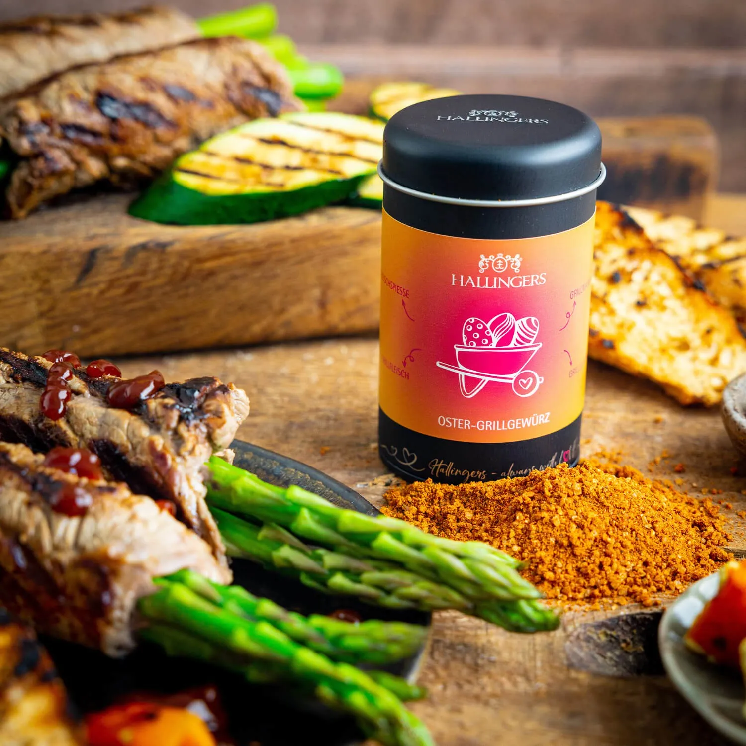 GEWÜRZMISCHUNG IN DER GESCHENK-DOSE - Hochwertige Koch-Gewürze zum Würzen, Verfeinern & kreativen Kochen, stilvoll verpackt in einer edlen Geschenk-Dose. Die besondere Geschenkidee für Feinschmecker, Hobbyköche & genussvolle Momente