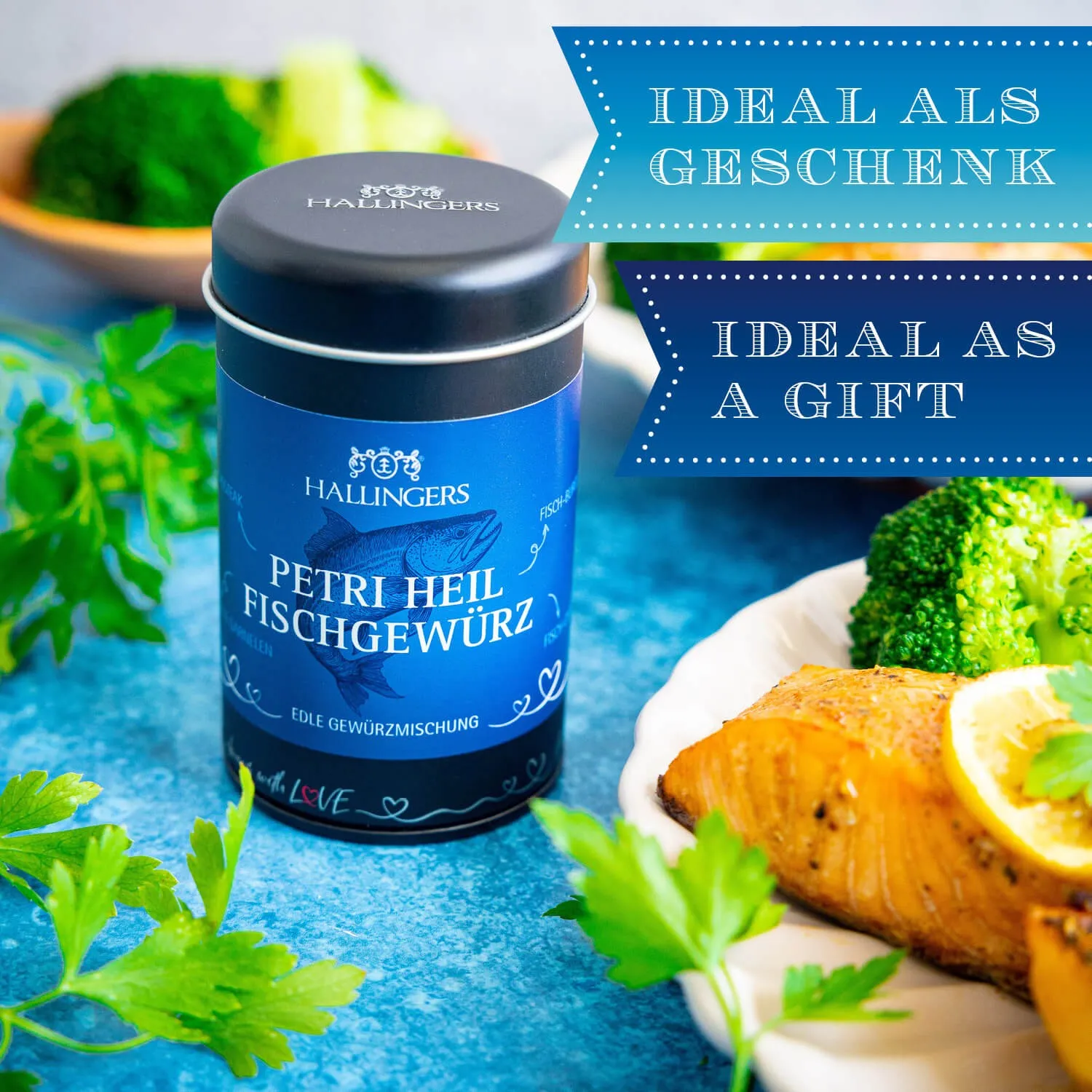 BESONDERS STATT GEWÖHNLICH - Edition \Petri Heil Fischgewürz\: Schluss mit Gewürzmischungen, die alle gleich schmecken - Unterschied zeigt sich, wo Qualität, Intensität & ausgewählte Zutaten wichtiger sind als niedrige Produktionskosten