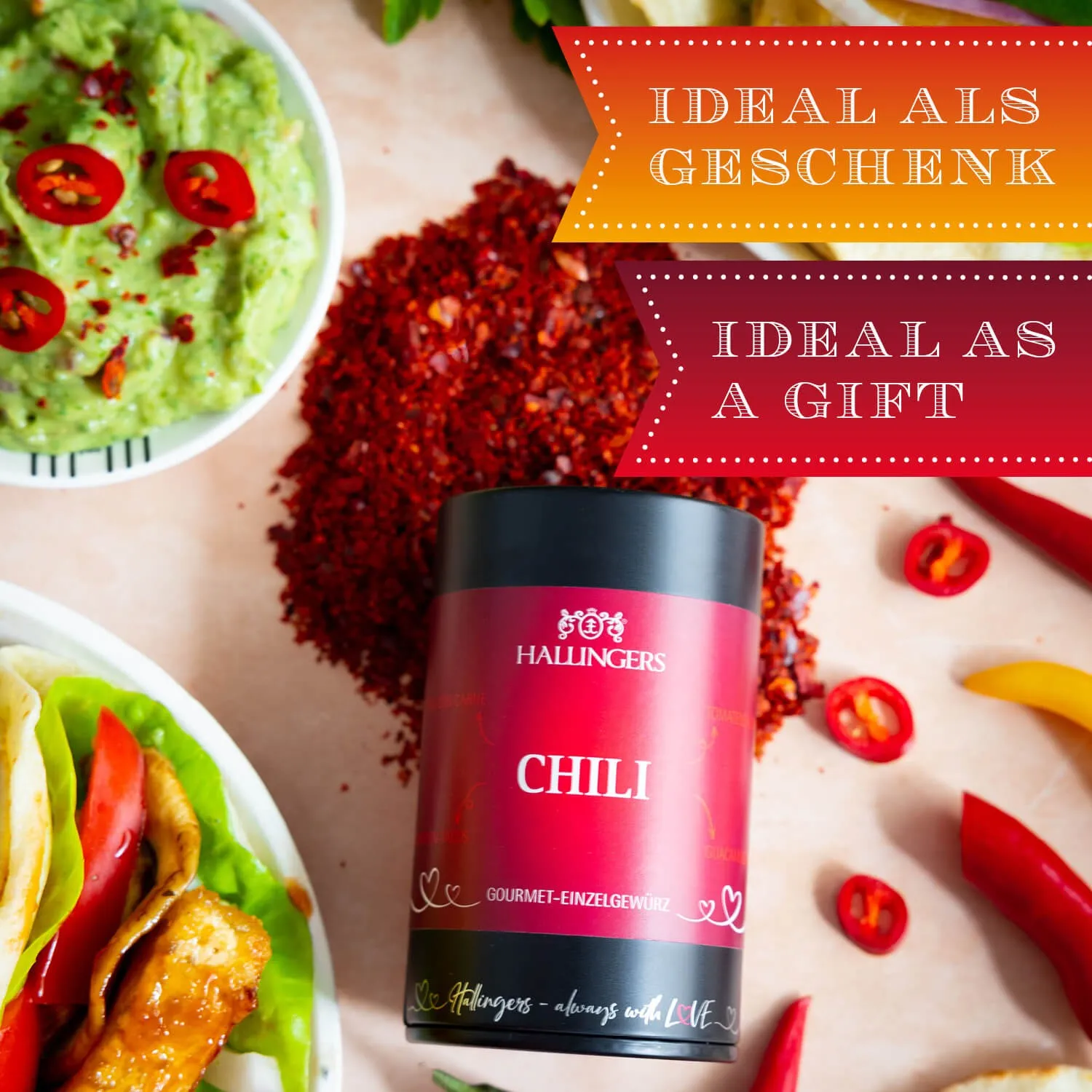BESONDERS STATT GEWÖHNLICH - Edition \Chili\: Während andere auf billige Rohstoffe und maximale Margen setzen, überzeugt echter Gewürzgenuss durch Aroma, Tiefe und Geschmack, der jedes Gericht sichtbar aufwertet