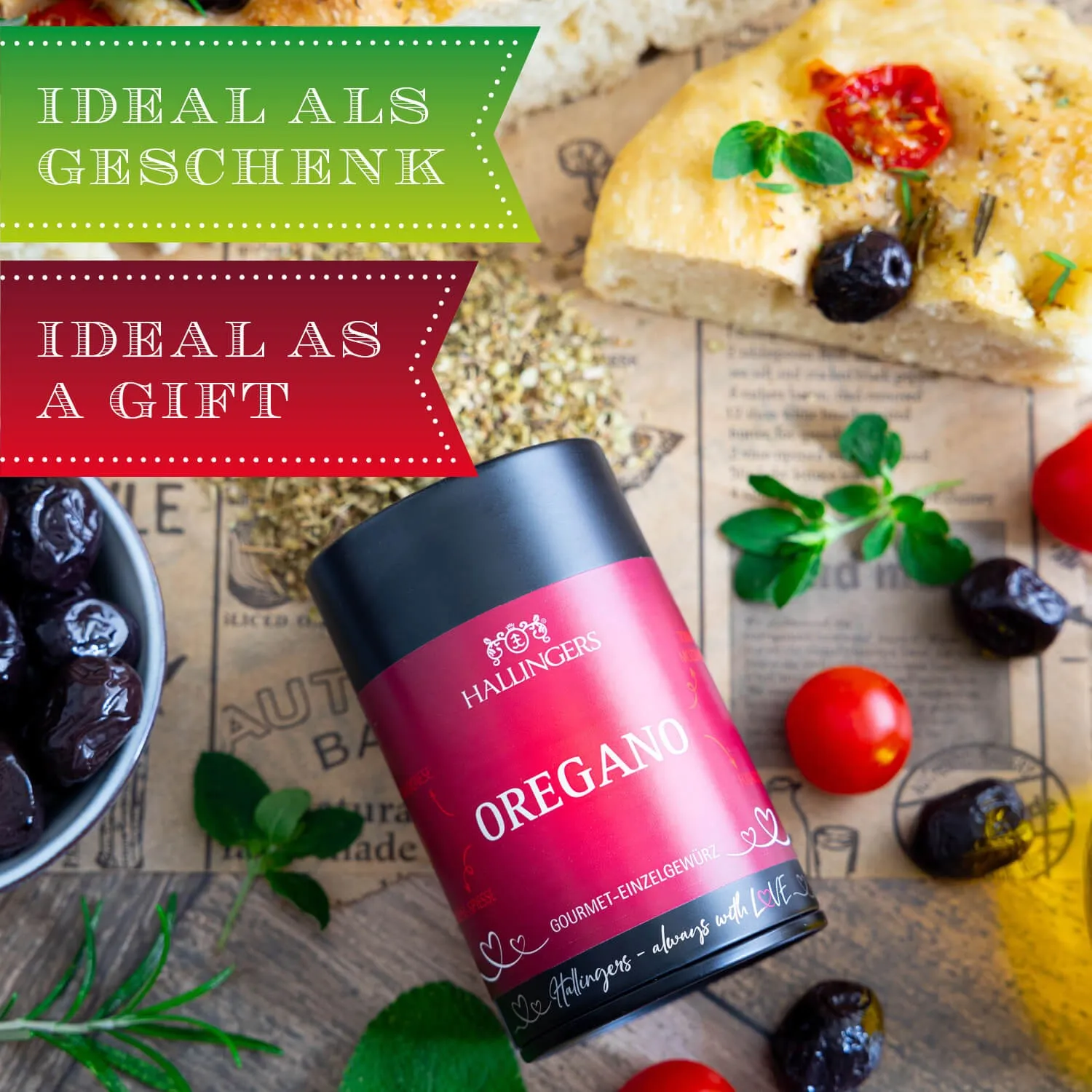BESONDERS STATT GEWÖHNLICH - Edition \Oregano \: Während andere auf billige Rohstoffe und maximale Margen setzen, überzeugt echter Gewürzgenuss durch Aroma, Tiefe und Geschmack, der jedes Gericht sichtbar aufwertet
