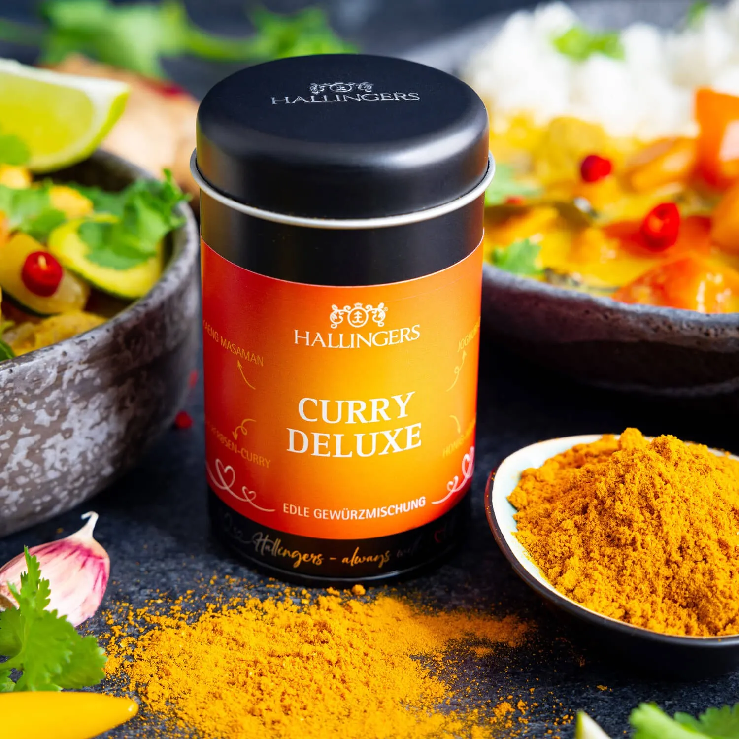 GEWÜRZ BASIC IN DER GESCHENK-DOSE - Gourmet-Basisgewürz in hochwertiger Qualität zum Würzen, Verfeinern & kreativen Kochen, stilvoll verpackt in einer edlen Geschenk-Dose. Die besondere Geschenkidee für Feinschmecker & Hobbyköche
