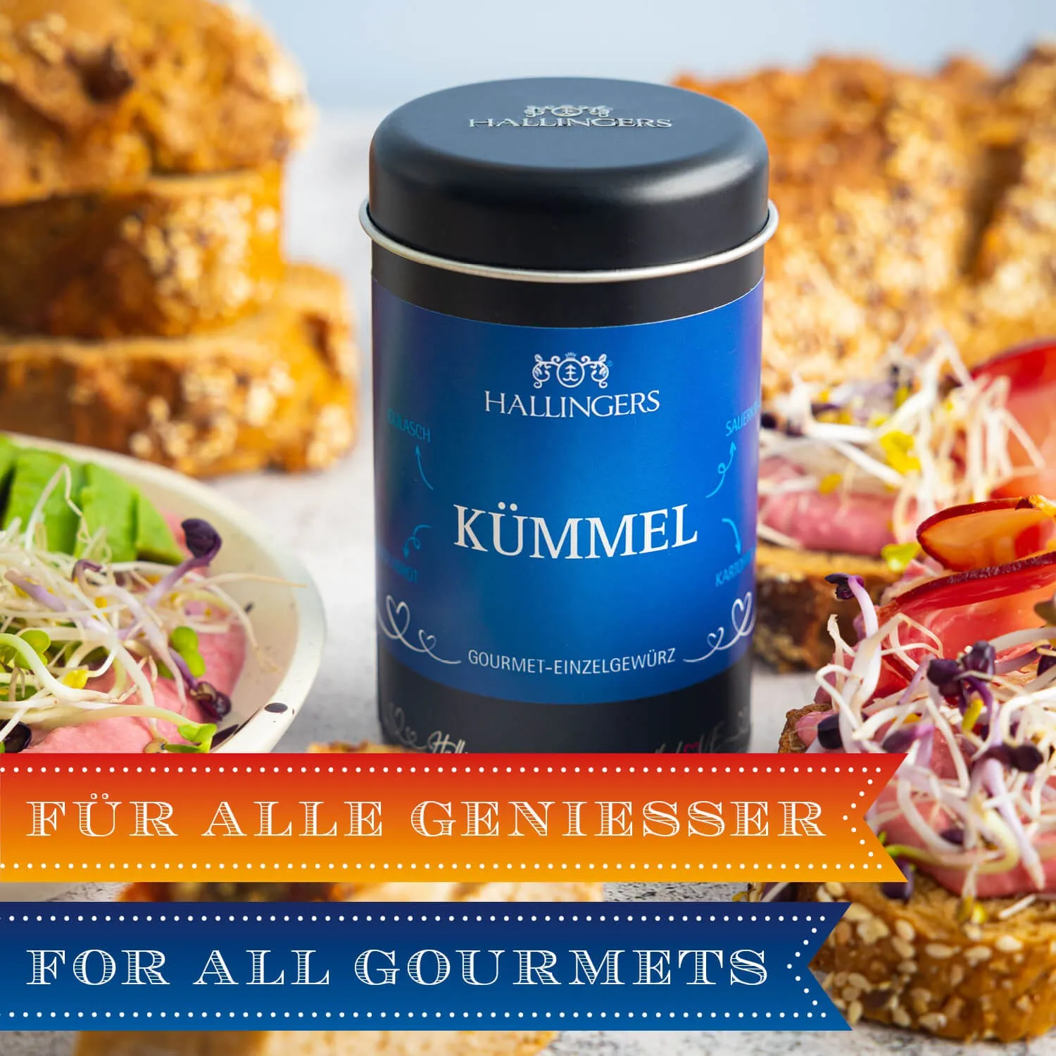 BESONDERS STATT GEWÖHNLICH - Edition \Kümmel\: Während andere auf billige Rohstoffe und maximale Margen setzen, überzeugt echter Gewürzgenuss durch Aroma, Tiefe und Geschmack, der jedes Gericht sichtbar aufwertet