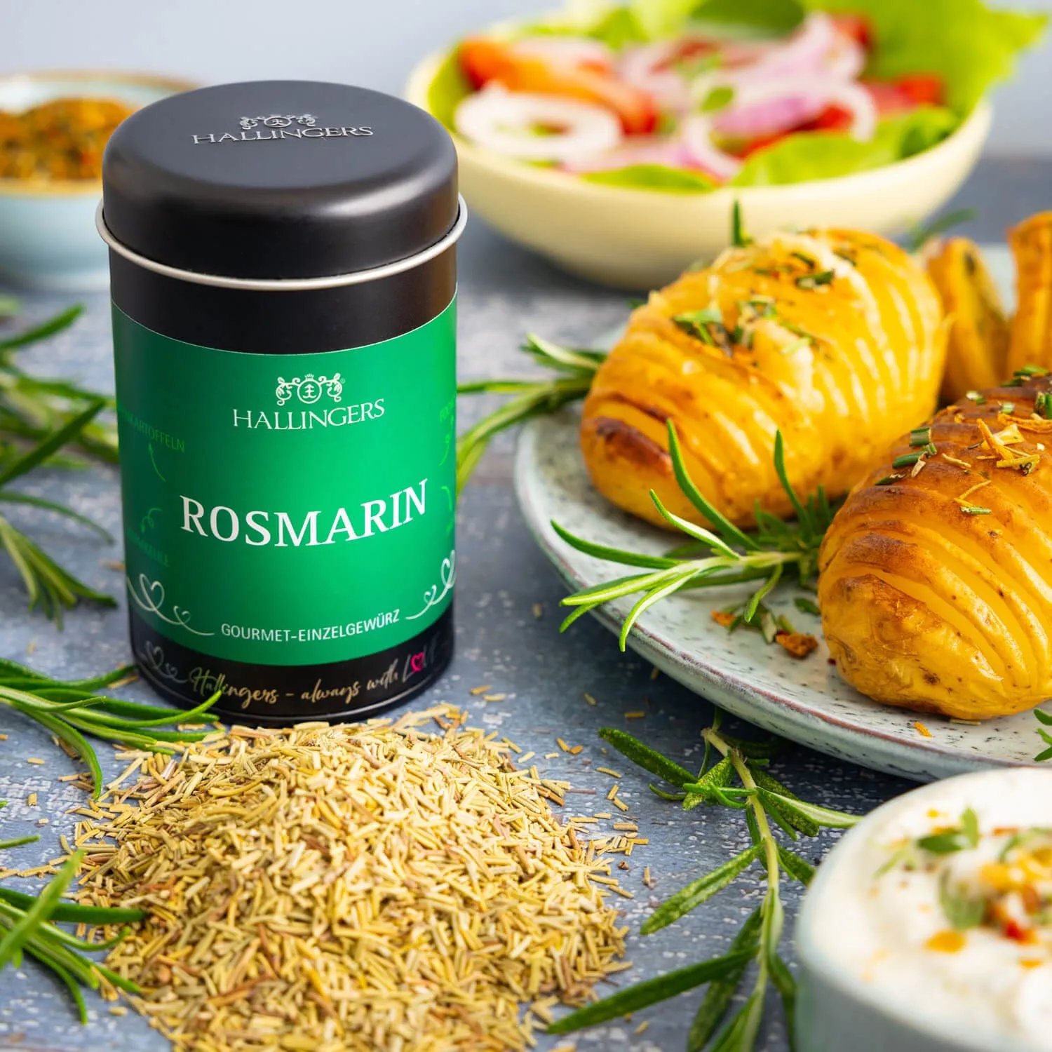 GEWÜRZ BASIC IN DER GESCHENK-DOSE - Gourmet-Basisgewürz in hochwertiger Qualität zum Würzen, Verfeinern & kreativen Kochen, stilvoll verpackt in einer edlen Geschenk-Dose. Die besondere Geschenkidee für Feinschmecker & Hobbyköche