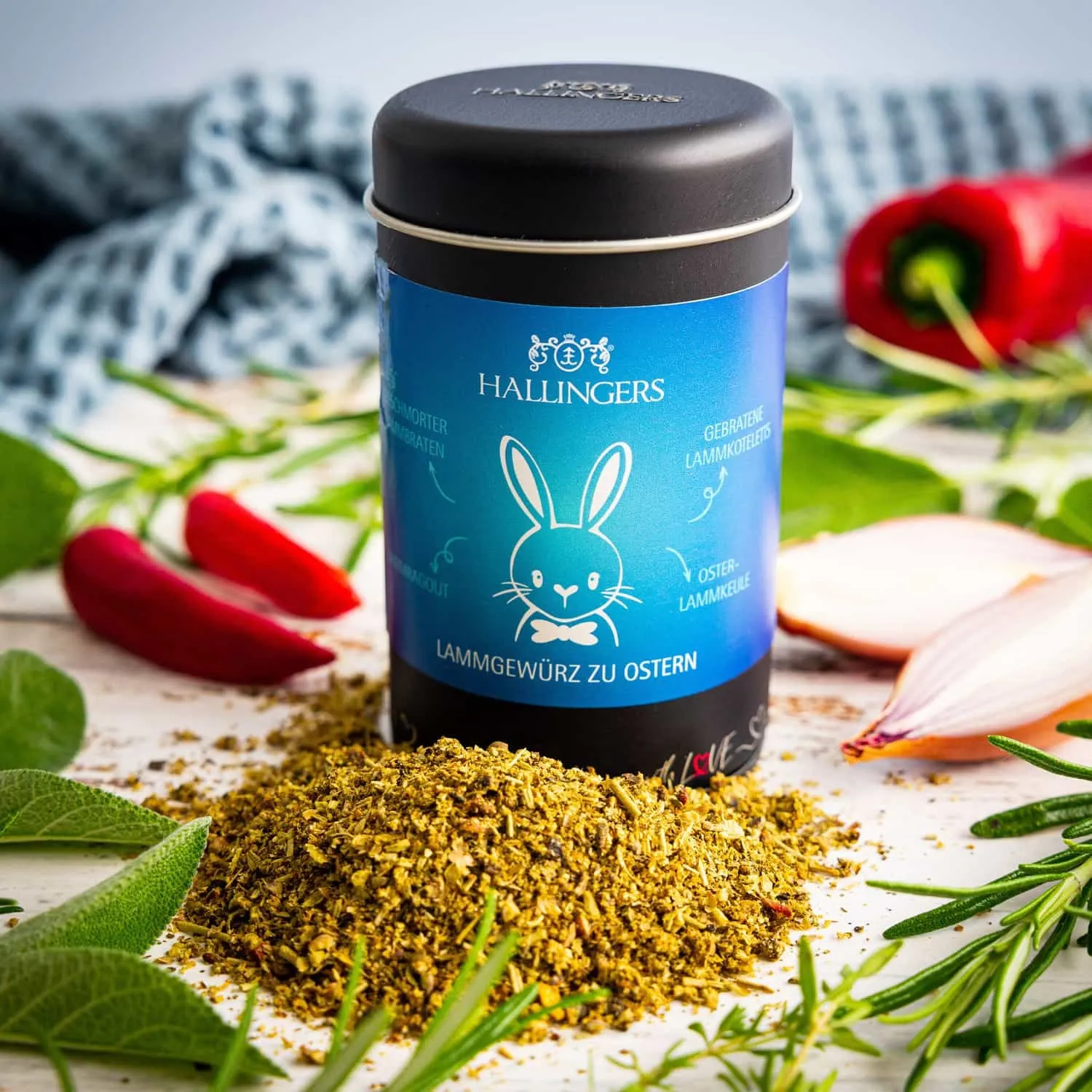GEWÜRZMISCHUNG IN DER GESCHENK-DOSE - Hochwertige Koch-Gewürze zum Würzen, Verfeinern & kreativen Kochen, stilvoll verpackt in einer edlen Geschenk-Dose. Die besondere Geschenkidee für Feinschmecker, Hobbyköche & genussvolle Momente