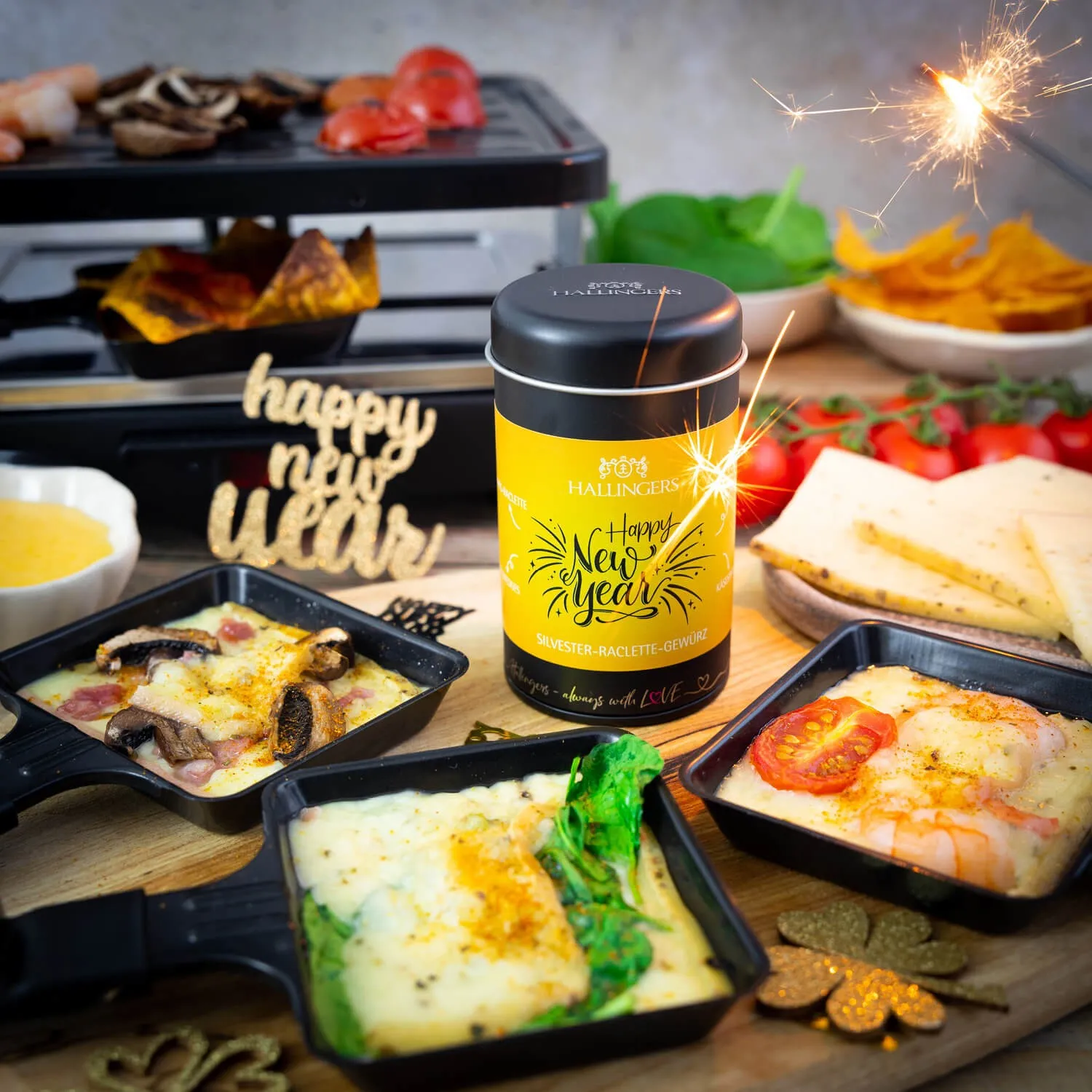GEWÜRZMISCHUNG IN DER GESCHENK-DOSE - Hochwertige Koch-Gewürze zum Würzen, Verfeinern & kreativen Kochen, stilvoll verpackt in einer edlen Geschenk-Dose. Die besondere Geschenkidee für Feinschmecker, Hobbyköche & genussvolle Momente