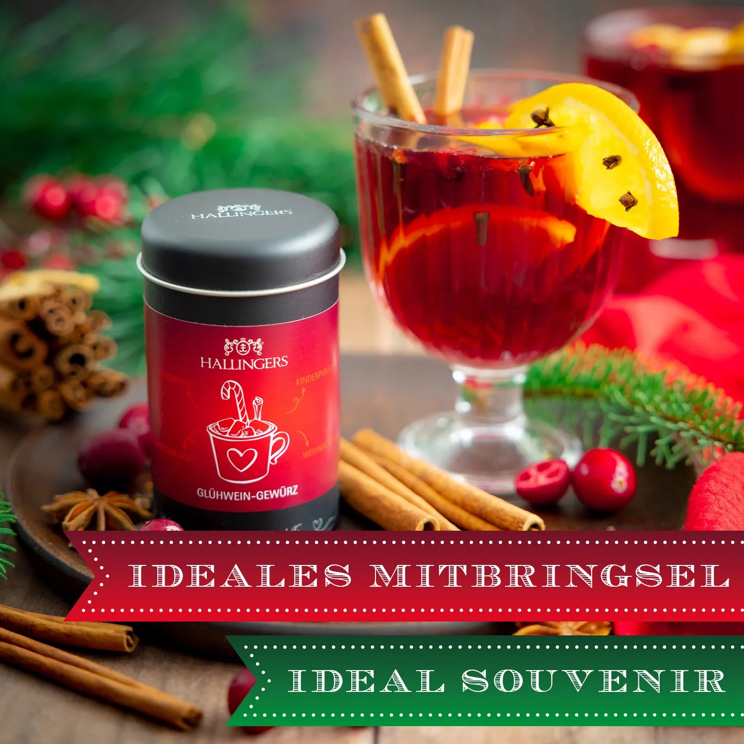 BESONDERS STATT GEWÖHNLICH - Edition \Glühwein-Gewürz\: Schluss mit Gewürzmischungen, die alle gleich schmecken - Unterschied zeigt sich, wo Qualität, Intensität & ausgewählte Zutaten wichtiger sind als niedrige Produktionskosten