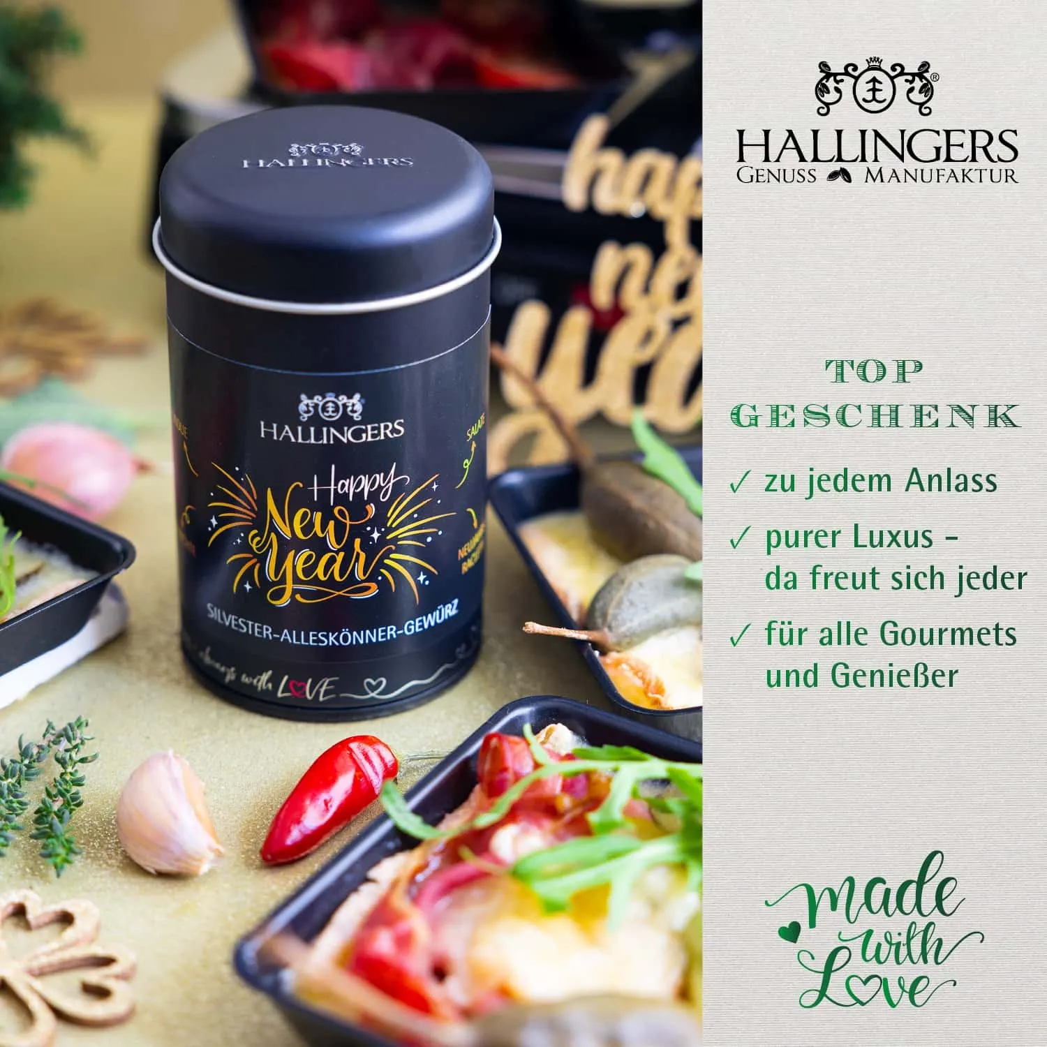 FÜR BESONDERE MENSCHEN & ANLÄSSE - Die besondere Geschenkidee für Frauen, Männer, Freunde, Familie, Kollegen & besondere Lieblingsmenschen. Perfekt für Weihnachten, Nikolaus, Winter, Advent, festliche Überraschungen & besinnliche Genussmomente