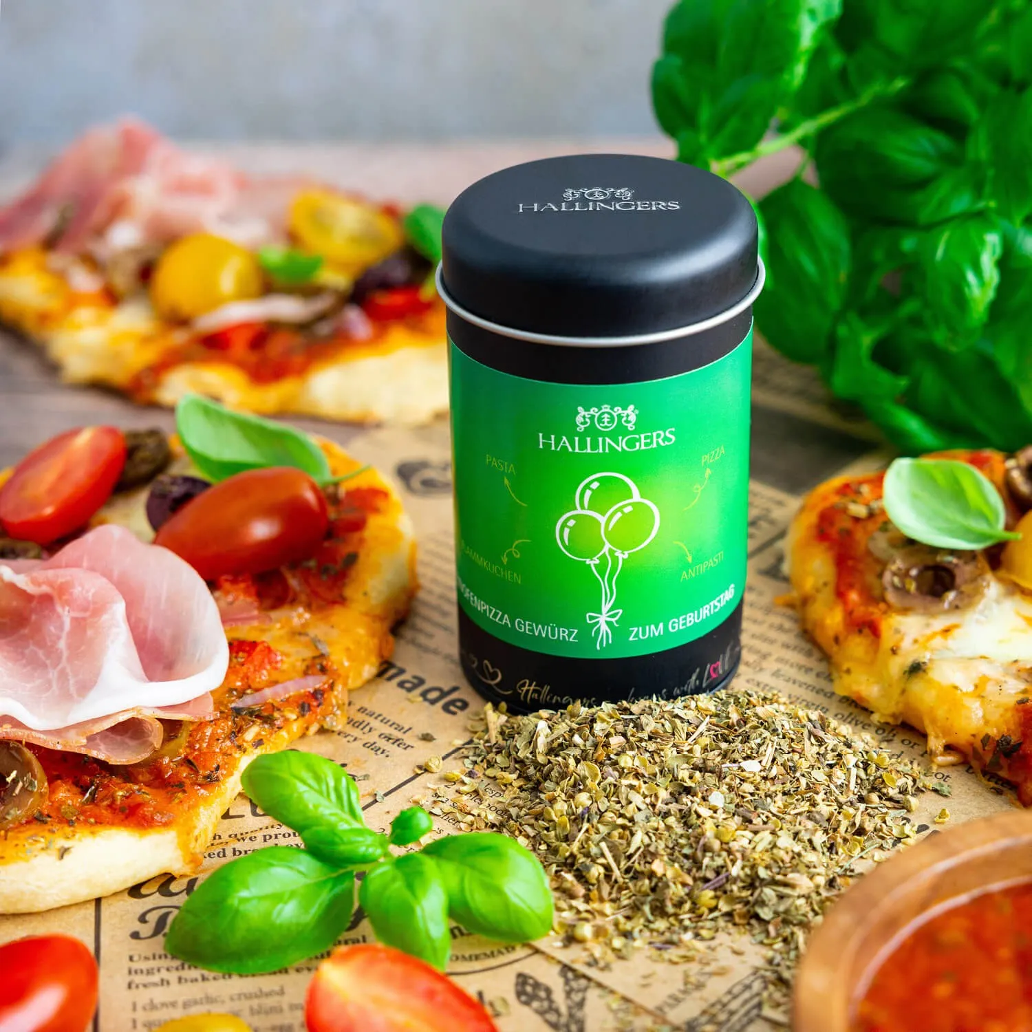 GEWÜRZMISCHUNG IN DER GESCHENK-DOSE - Hochwertige Koch-Gewürze zum Würzen, Verfeinern & kreativen Kochen, stilvoll verpackt in einer edlen Geschenk-Dose. Die besondere Geschenkidee für Feinschmecker, Hobbyköche & genussvolle Momente