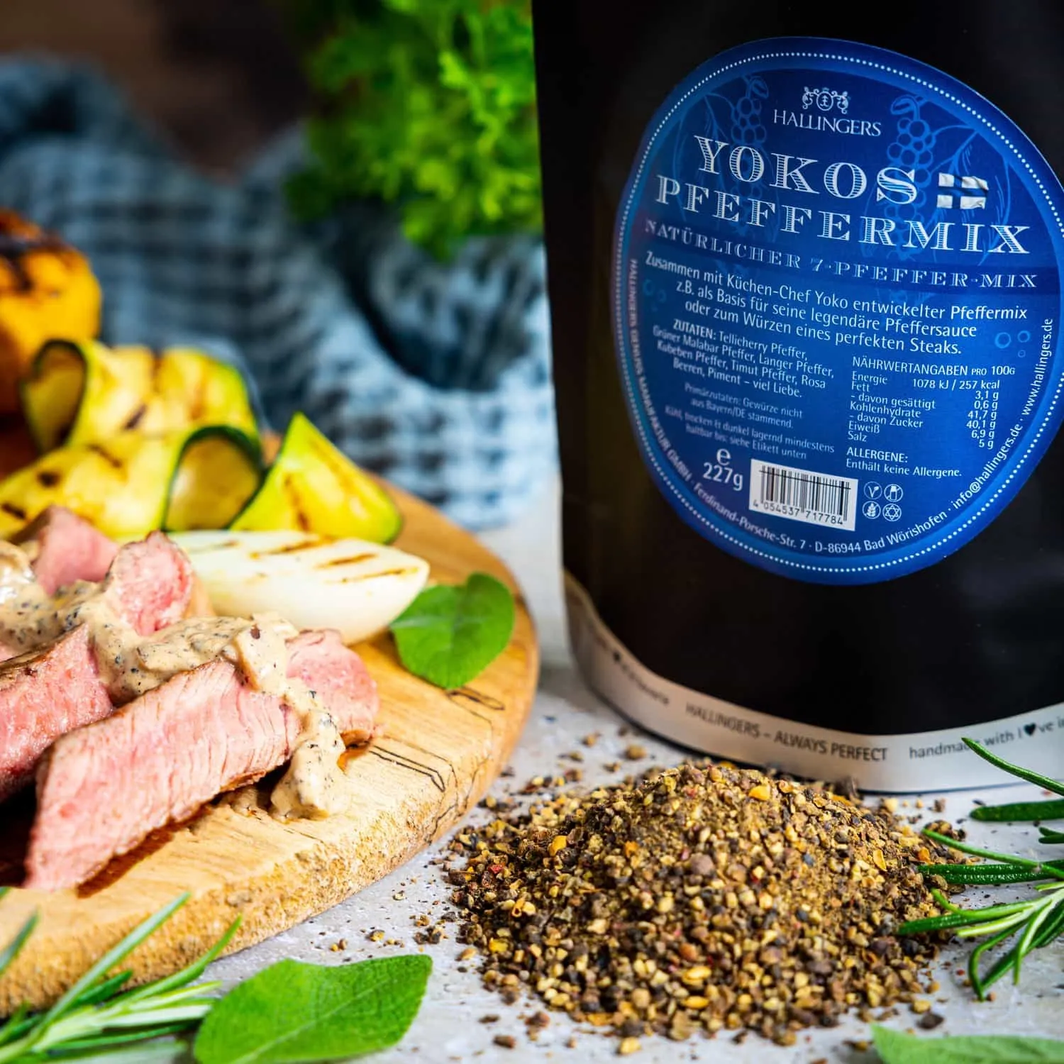 PFEFFER IM AROMA-BEUTEL - Gourmet-Pfeffer in hochwertiger Qualität zum Würzen, Verfeinern & Kochen, stilvoll verpackt im wertigen Aroma-Beutel. Die besondere Geschenkidee für Feinschmecker, Hobbyköche & genussvolle Momente
