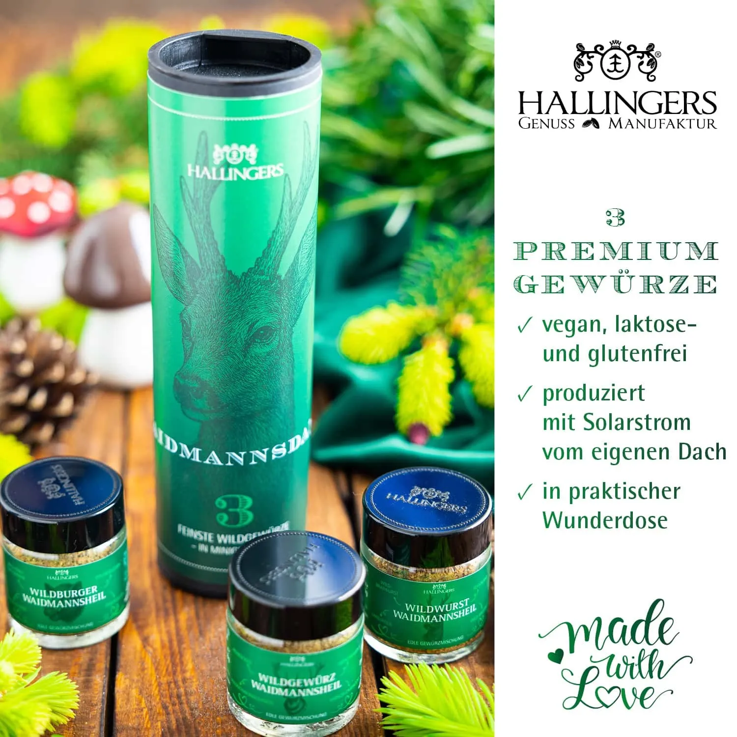 GEWÜRZ SET IN DER GESCHENK-DOSE - 3 Gewürze aus aller Welt als exklusives Gourmet-Probierset, stilvoll verpackt in einer hochwertigen Geschenk-Dose. Die besondere Geschenkidee für Feinschmecker, Hobbyköche & genussvolle Momente