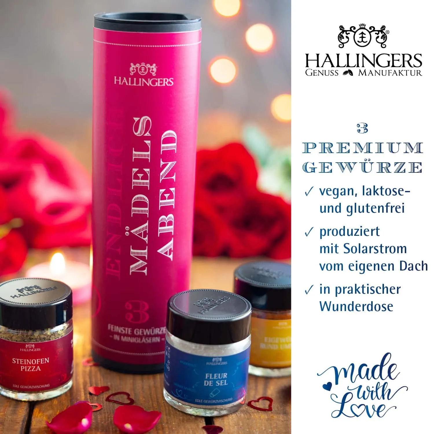 GEWÜRZ SET IN DER GESCHENK-DOSE - 3 Gewürze aus aller Welt als exklusives Gourmet-Probierset, stilvoll verpackt in einer hochwertigen Geschenk-Dose. Die besondere Geschenkidee für Feinschmecker, Hobbyköche & genussvolle Momente