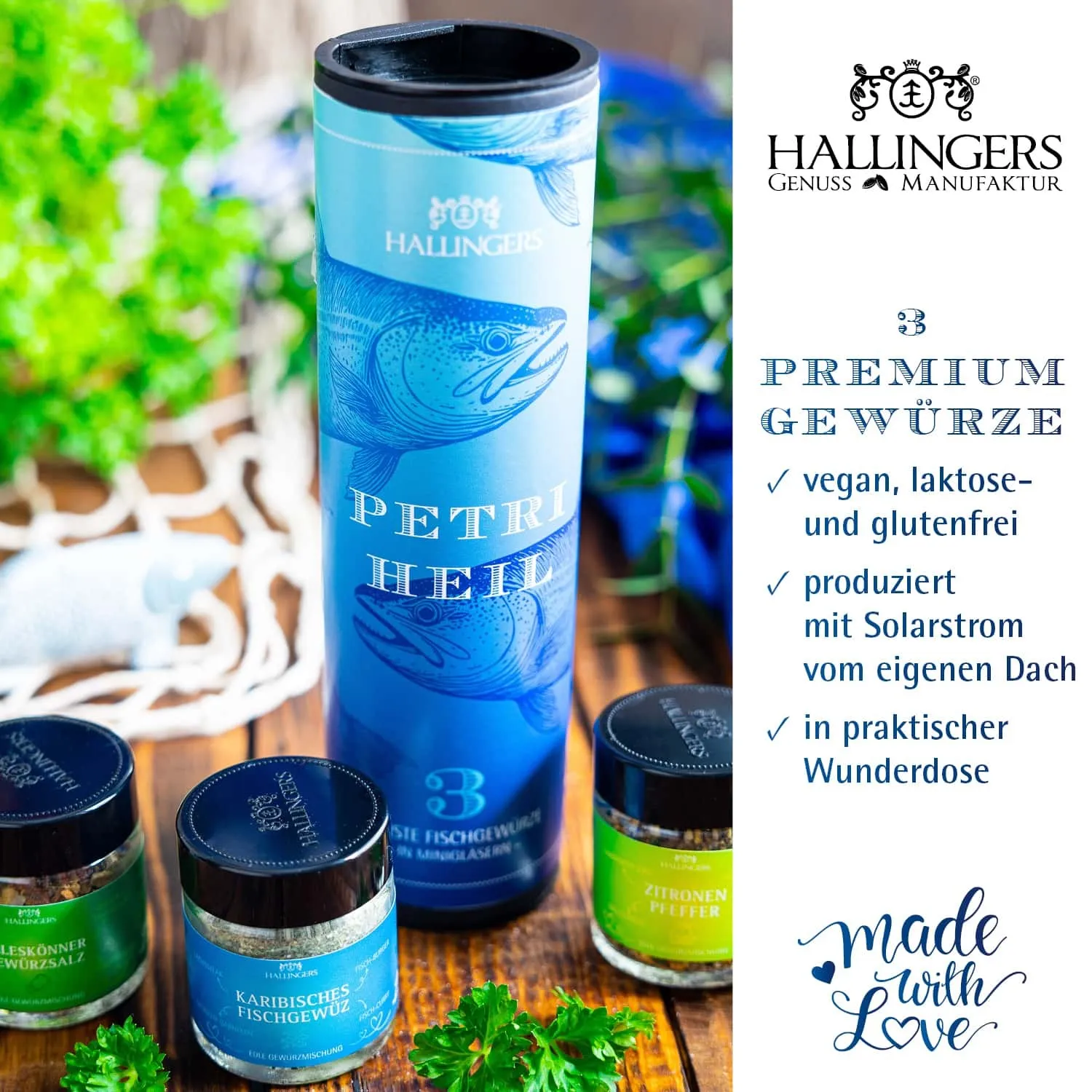 GEWÜRZ SET IN DER GESCHENK-DOSE - 3 Gewürze aus aller Welt als exklusives Gourmet-Probierset, stilvoll verpackt in einer hochwertigen Geschenk-Dose. Die besondere Geschenkidee für Feinschmecker, Hobbyköche & genussvolle Momente