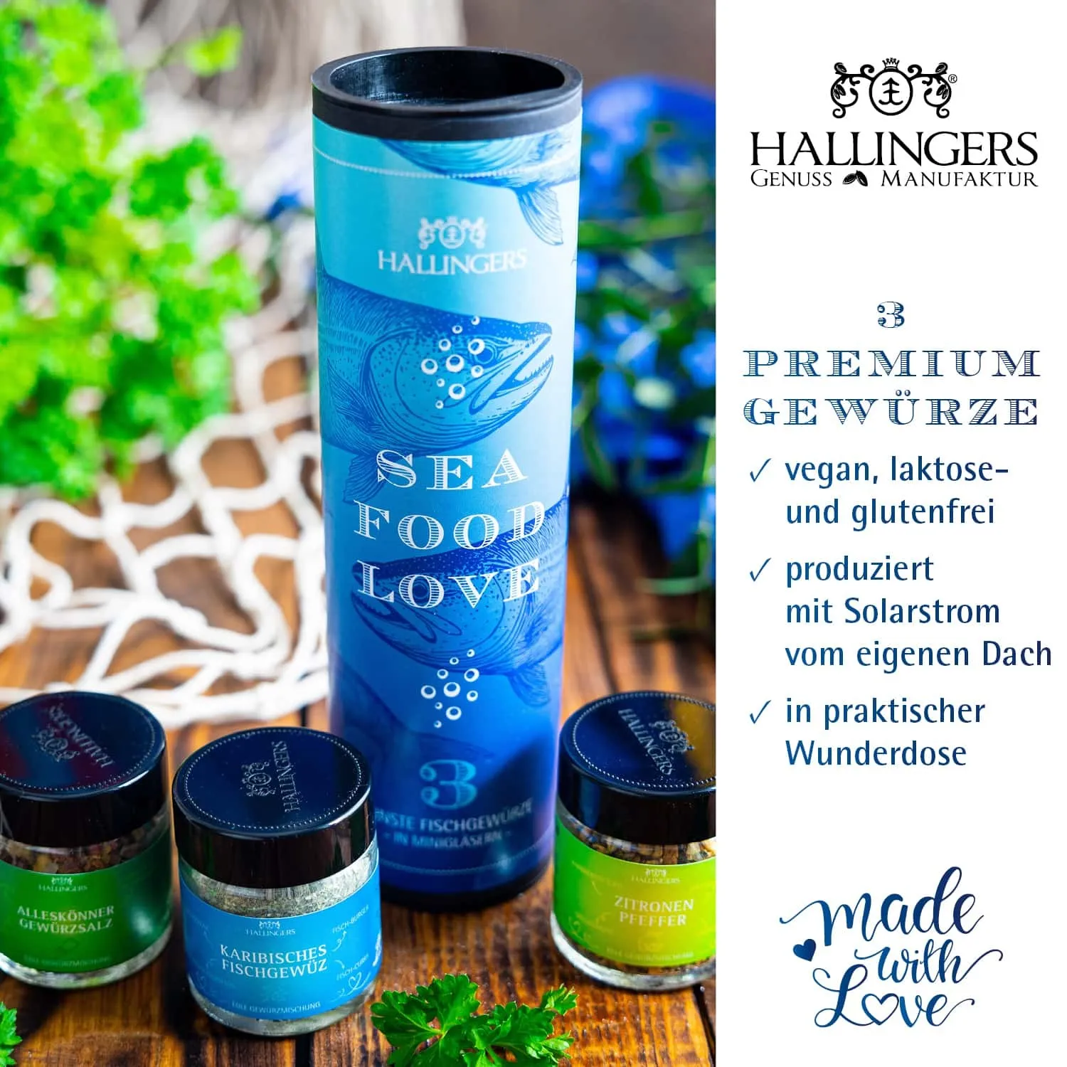 GEWÜRZ SET IN DER GESCHENK-DOSE - 3 Gewürze aus aller Welt als exklusives Gourmet-Probierset, stilvoll verpackt in einer hochwertigen Geschenk-Dose. Die besondere Geschenkidee für Feinschmecker, Hobbyköche & genussvolle Momente