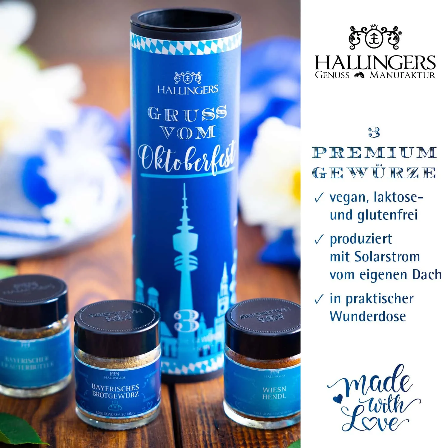 GEWÜRZ SET IN DER GESCHENK-DOSE - 3 Gewürze aus aller Welt als exklusives Gourmet-Probierset, stilvoll verpackt in einer hochwertigen Geschenk-Dose. Die besondere Geschenkidee für Feinschmecker, Hobbyköche & genussvolle Momente