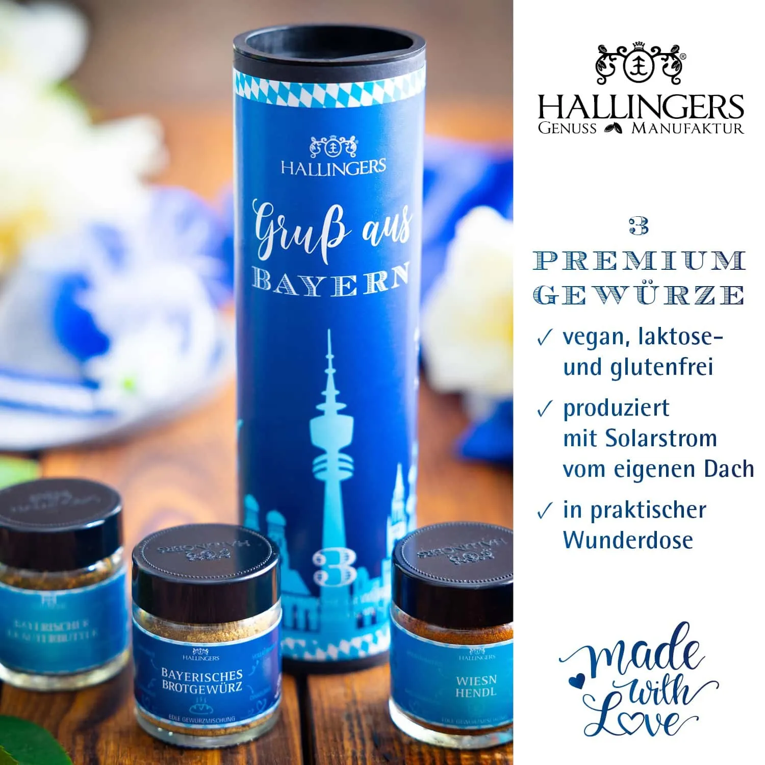 GEWÜRZ SET IN DER GESCHENK-DOSE - 3 Gewürze aus aller Welt als exklusives Gourmet-Probierset, stilvoll verpackt in einer hochwertigen Geschenk-Dose. Die besondere Geschenkidee für Feinschmecker, Hobbyköche & genussvolle Momente