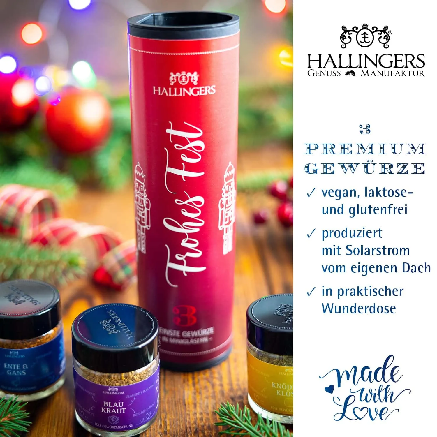 GEWÜRZ SET IN DER GESCHENK-DOSE - 3 Gewürze aus aller Welt als exklusives Gourmet-Probierset, stilvoll verpackt in einer hochwertigen Geschenk-Dose. Die besondere Geschenkidee für Feinschmecker, Hobbyköche & genussvolle Momente