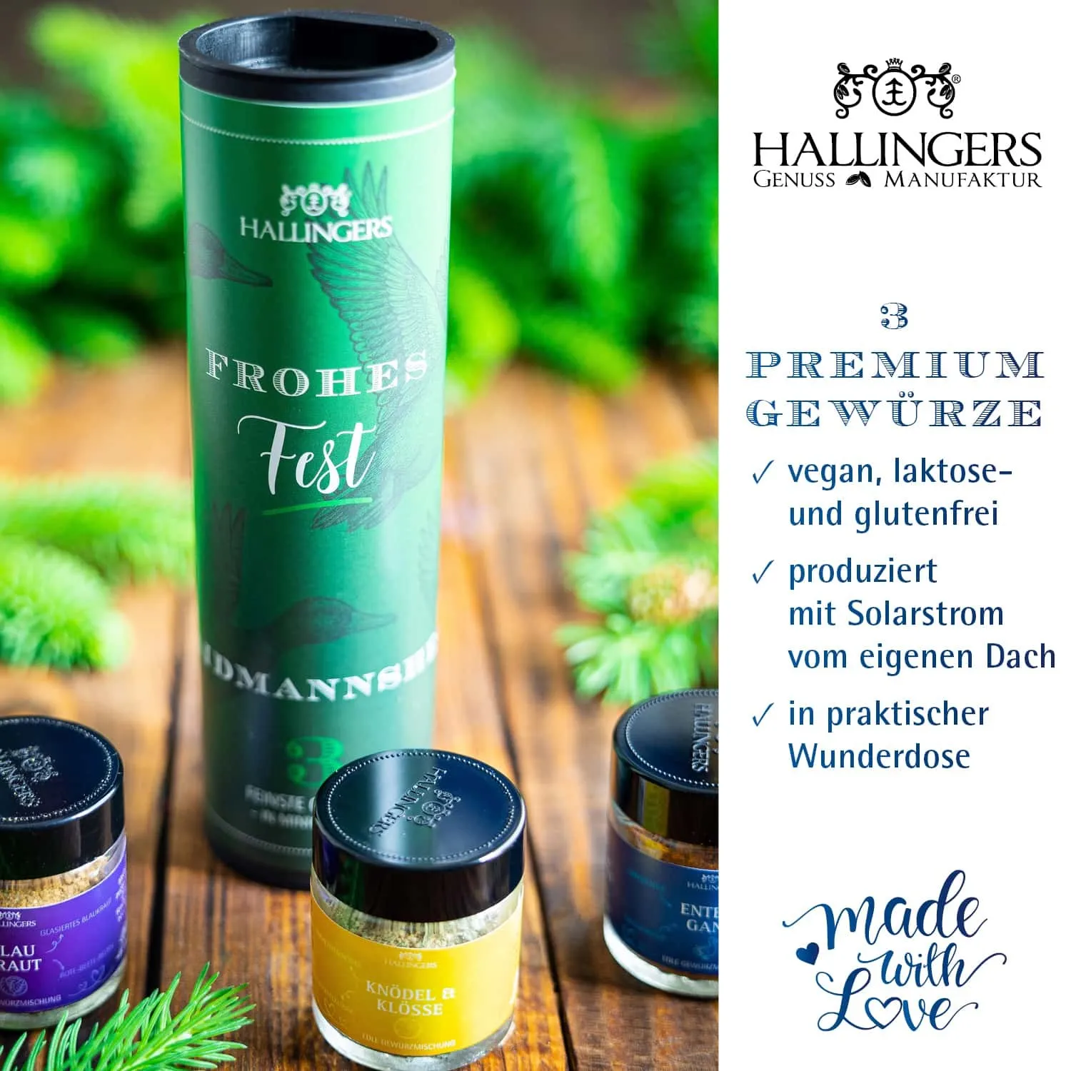 GEWÜRZ SET IN DER GESCHENK-DOSE - 3 Gewürze aus aller Welt als exklusives Gourmet-Probierset, stilvoll verpackt in einer hochwertigen Geschenk-Dose. Die besondere Geschenkidee für Feinschmecker, Hobbyköche & genussvolle Momente