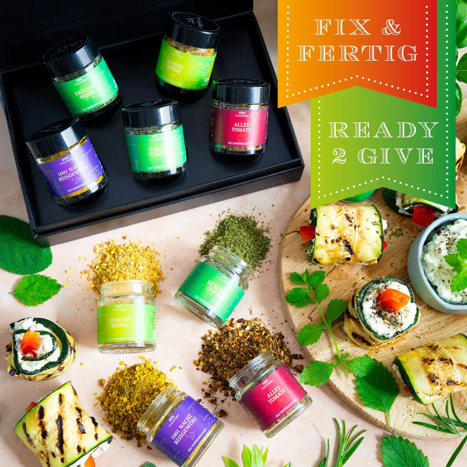 GESCHMACK AUS ALLER WELT - Edition \Veggie Mix\: Während andere auf Masse und möglichst viele Sorten setzen, überzeugt echter Gewürzgenuss durch sorgfältig ausgewählte Mischungen mit Tiefe, Charakter und Wiedererkennungswert