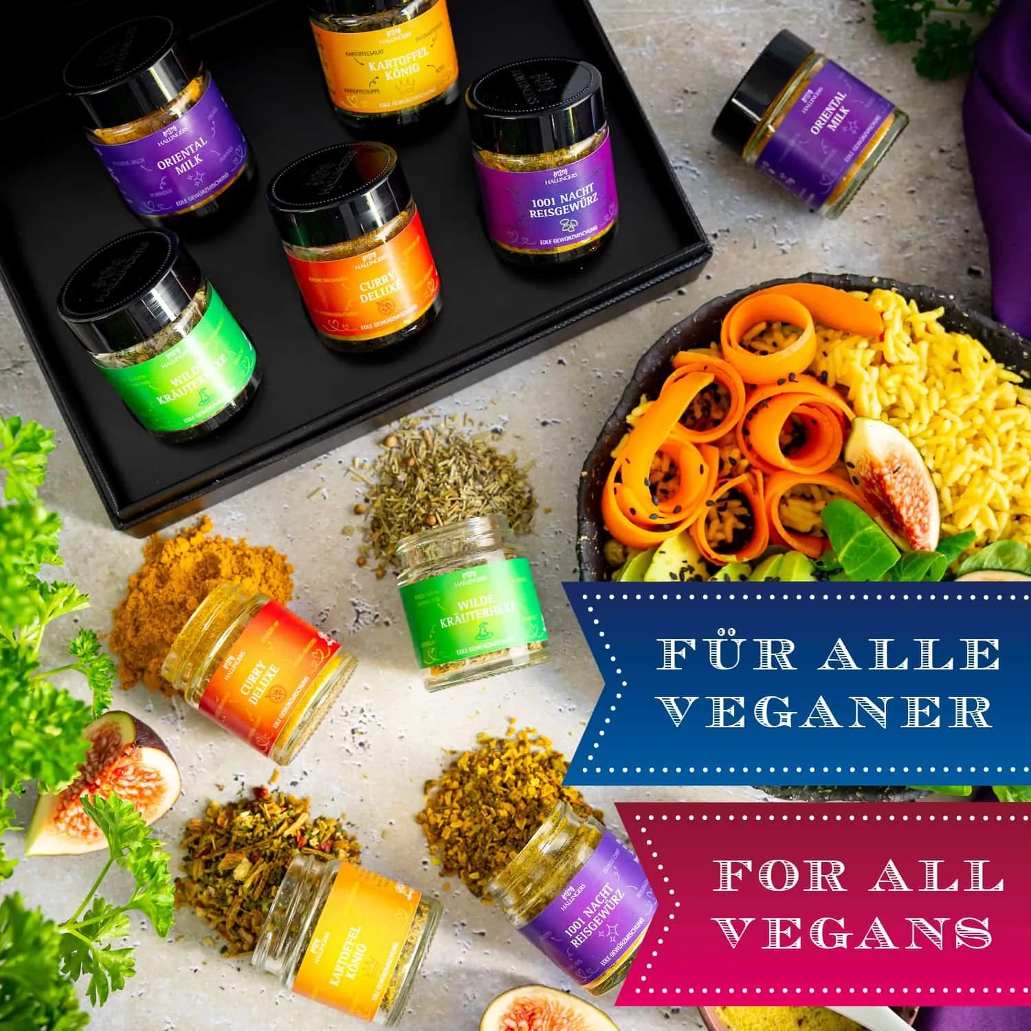 GESCHMACK AUS ALLER WELT - Edition \Vegan Selection\: Während andere auf Masse und möglichst viele Sorten setzen, überzeugt echter Gewürzgenuss durch sorgfältig ausgewählte Mischungen mit Tiefe, Charakter und Wiedererkennungswert
